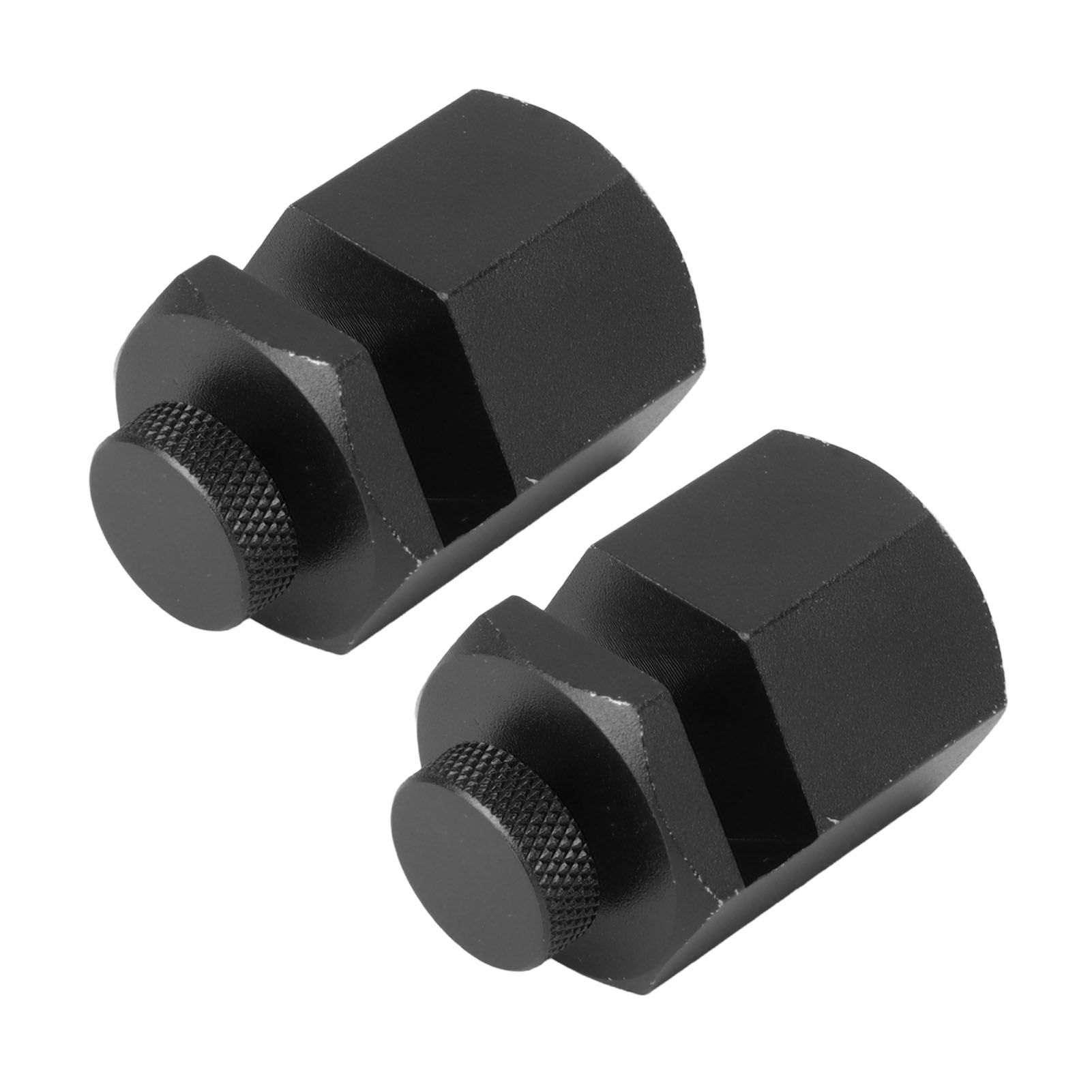 2PCS Stair Guages Knobs Aluminium Alloy Stair Stringer Layout Tool for Framing Square Carpentry Rafter Black - Image 3