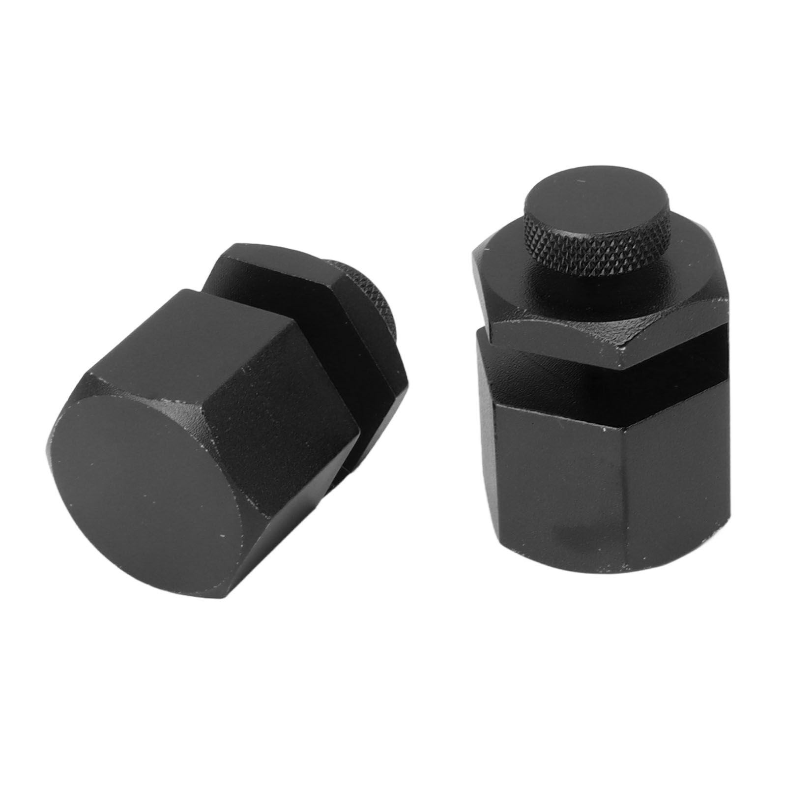 2PCS Stair Guages Knobs Aluminium Alloy Stair Stringer Layout Tool for Framing Square Carpentry Rafter Black - Image 5