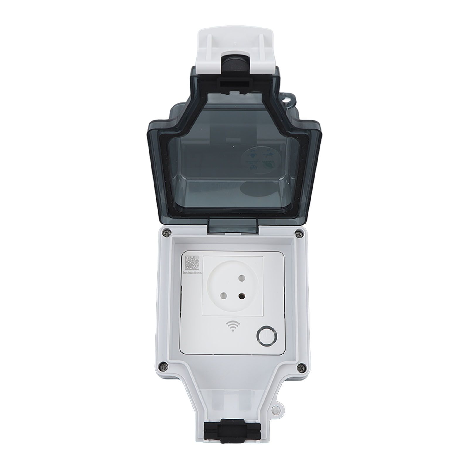 WiFi Smart Wall Electrical Socket Ip66 Waterproof Israel Standard Power Socket With Cover 16A 110 to 250V SNW-I - Image 2