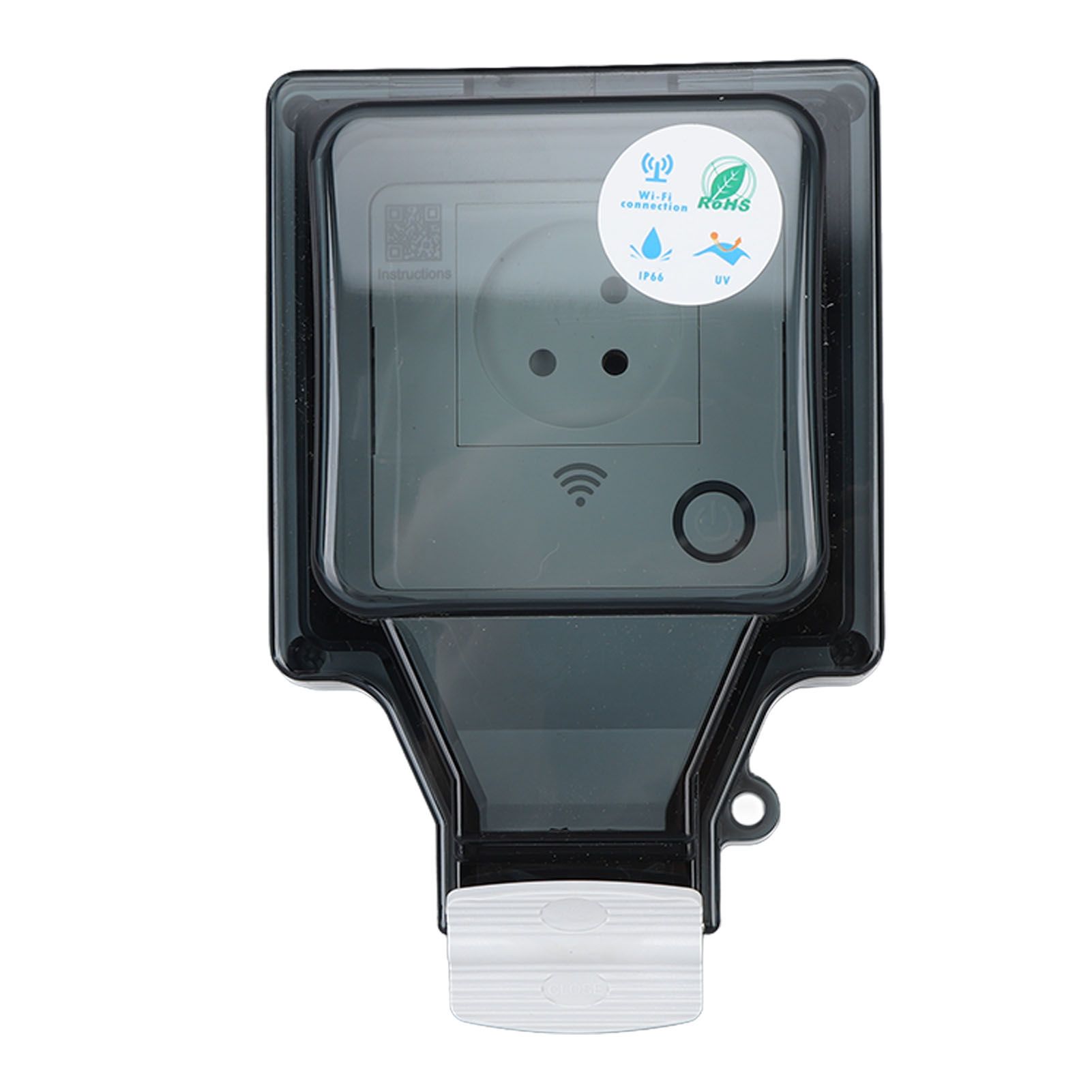 WiFi Smart Wall Electrical Socket Ip66 Waterproof Israel Standard Power Socket With Cover 16A 110 to 250V SNW-I - Image 7