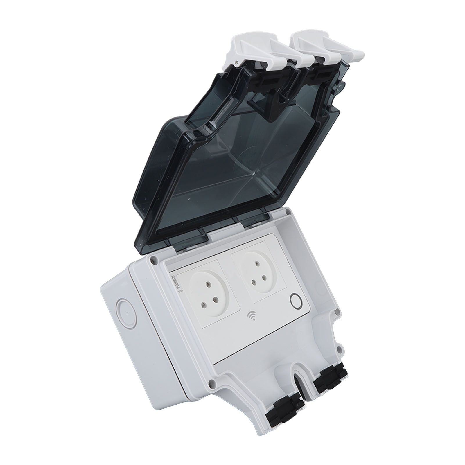 WiFi Smart Wall Electrical Socket Ip66 Waterproof Israel Standard Power Socket With Cover 16A 110 to 250V SNW-2I - Image 2