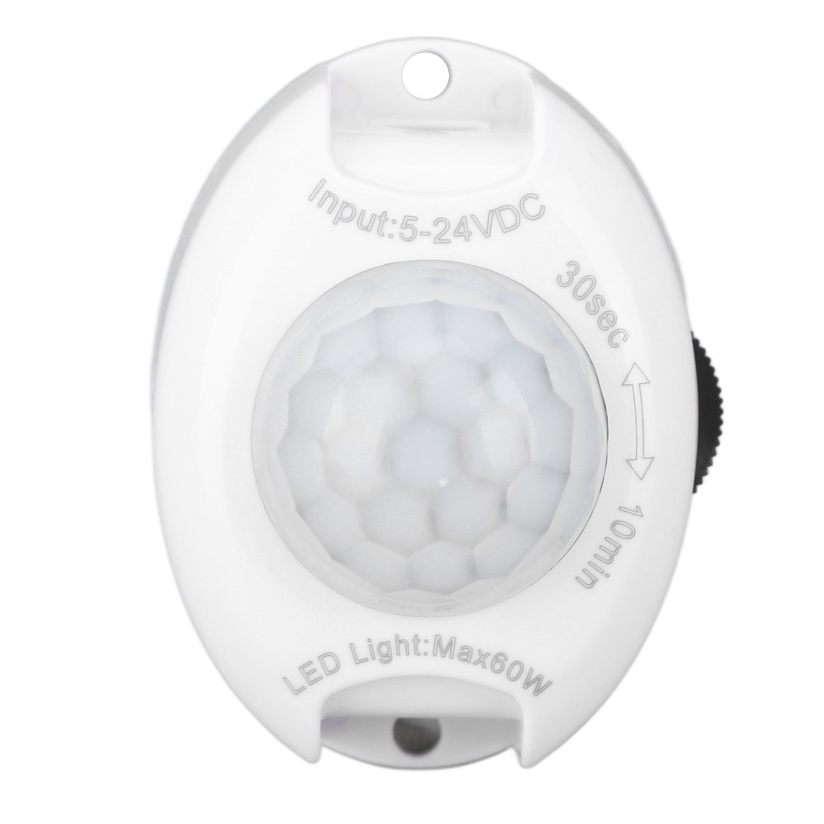 DC Plug Human Body Induction Switch Infrared Adjustable LED Light Strip Detector Switch 5‑24V 60W - Image 1