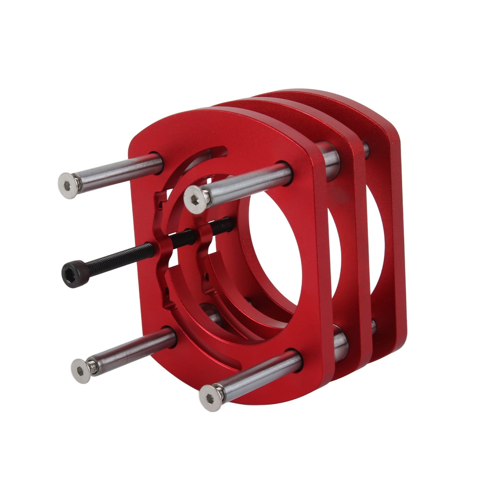 Router Lift Base Aluminum Alloy Router Table Saw Insert Plate Lifting System Base Kit for Small Trimming Machines - Image 4