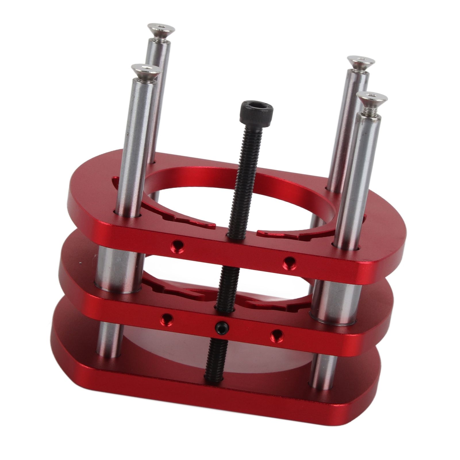 Router Lift Base Aluminum Alloy Router Table Saw Insert Plate Lifting System Base Kit for Small Trimming Machines - Image 6
