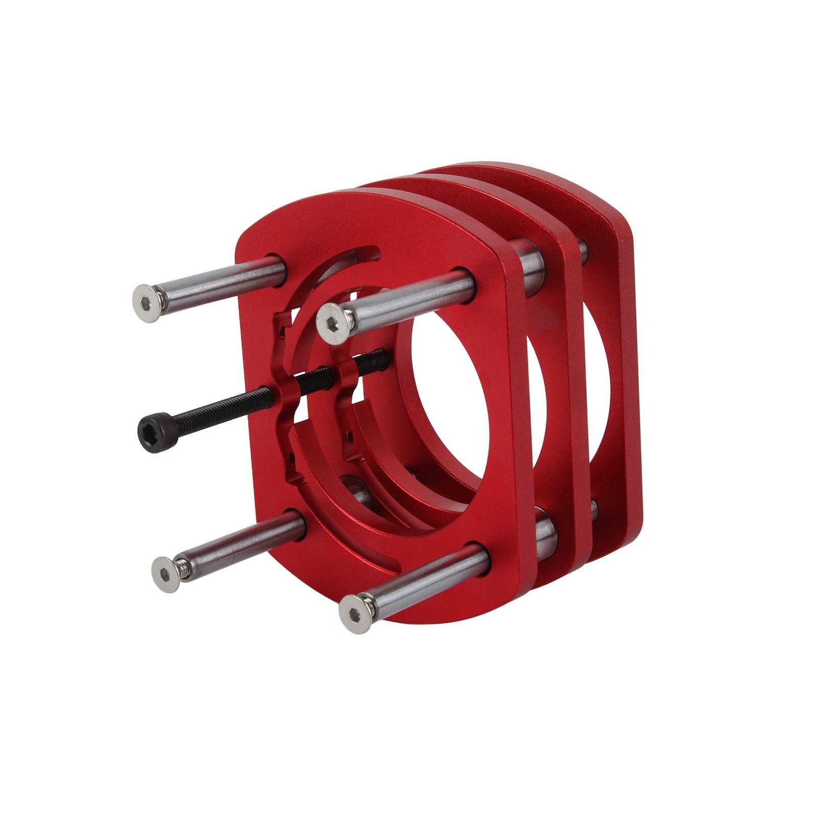 Router Lift Base Aluminum Alloy Router Table Saw Insert Plate Lifting System Base Kit for Small Trimming Machines - Image 7