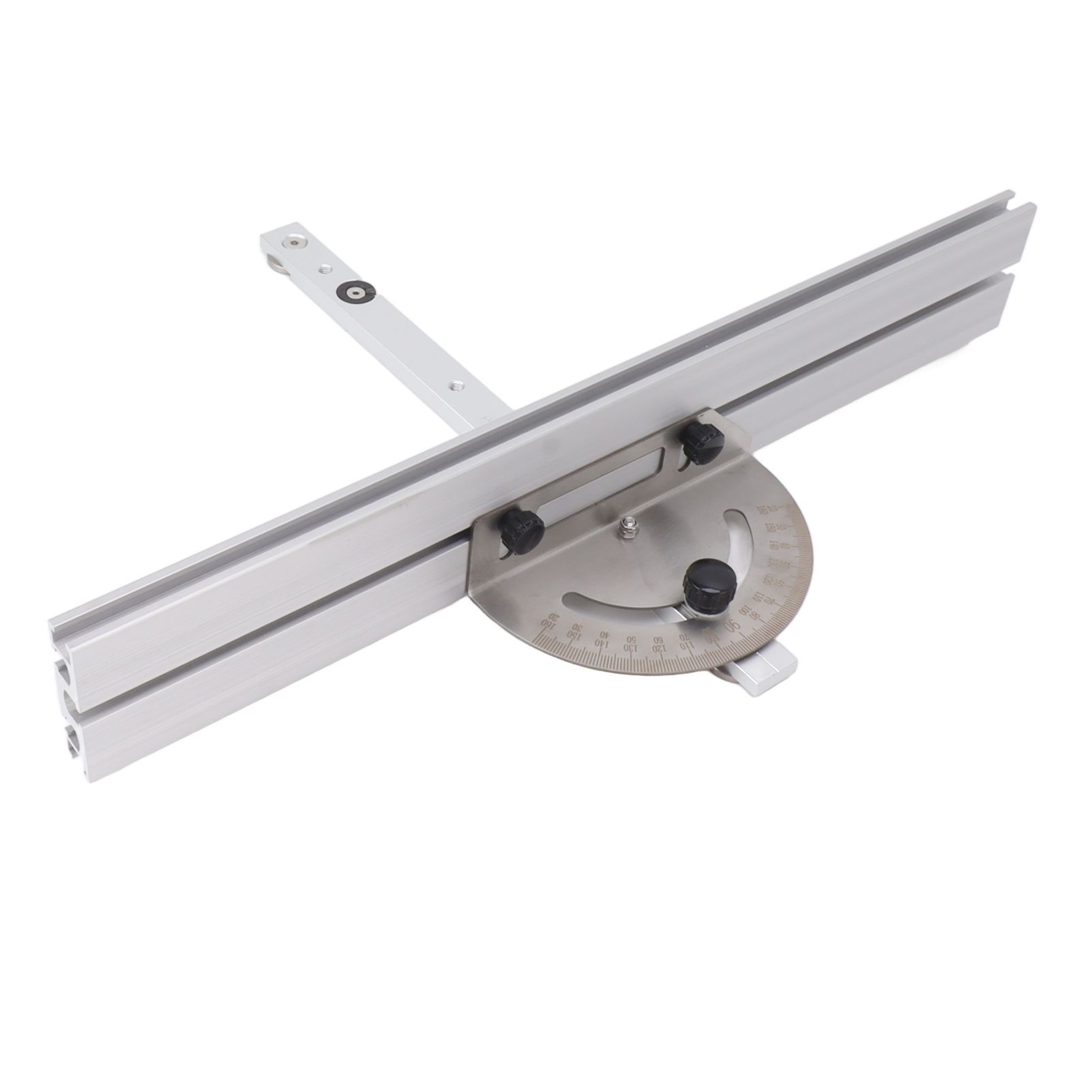 Angle Protractor Angle Finder Ruler Aluminum Alloy Protractor Woodworking Ruler Angle Measure Tool with Backstop - Image 1