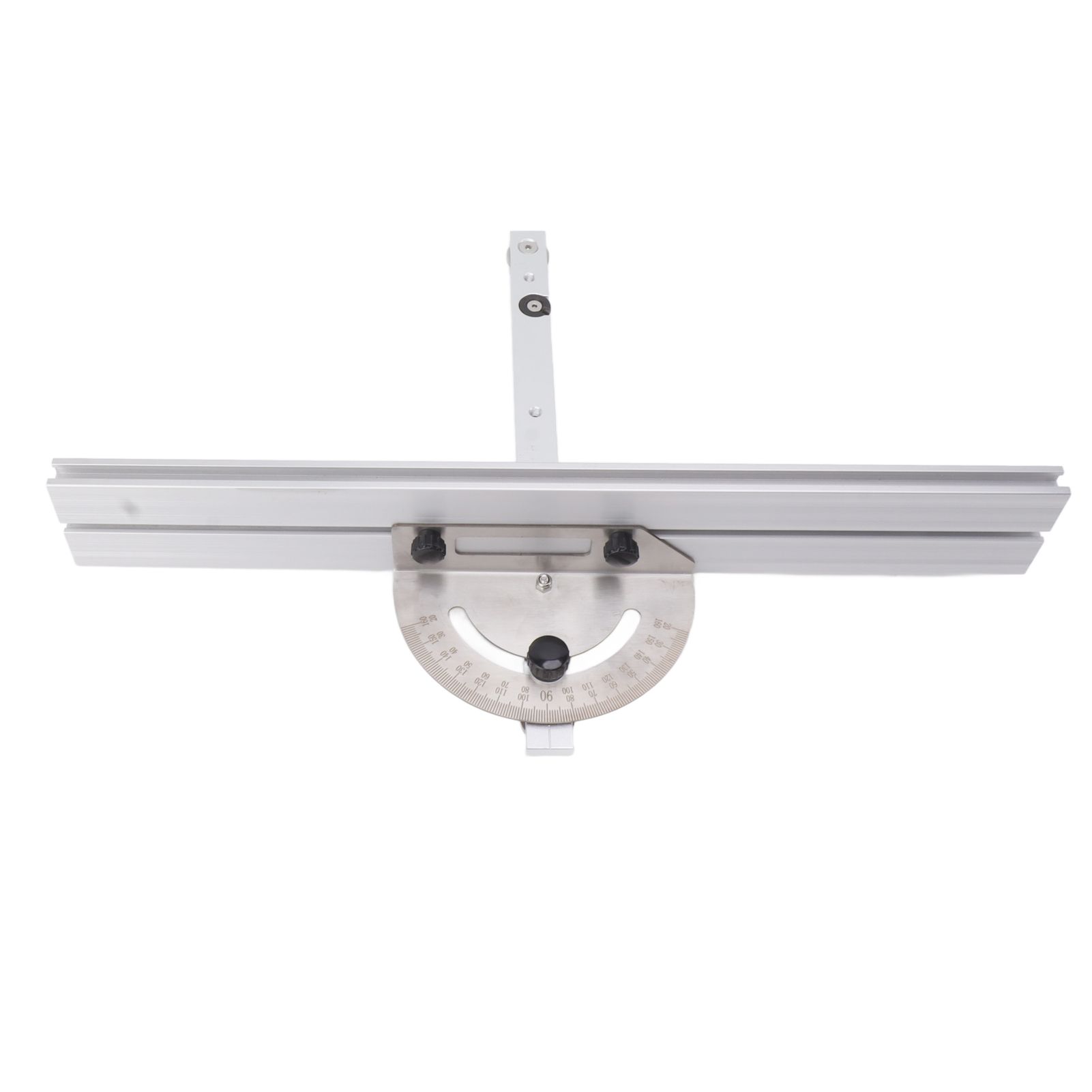 Angle Protractor Angle Finder Ruler Aluminum Alloy Protractor Woodworking Ruler Angle Measure Tool with Backstop - Image 3