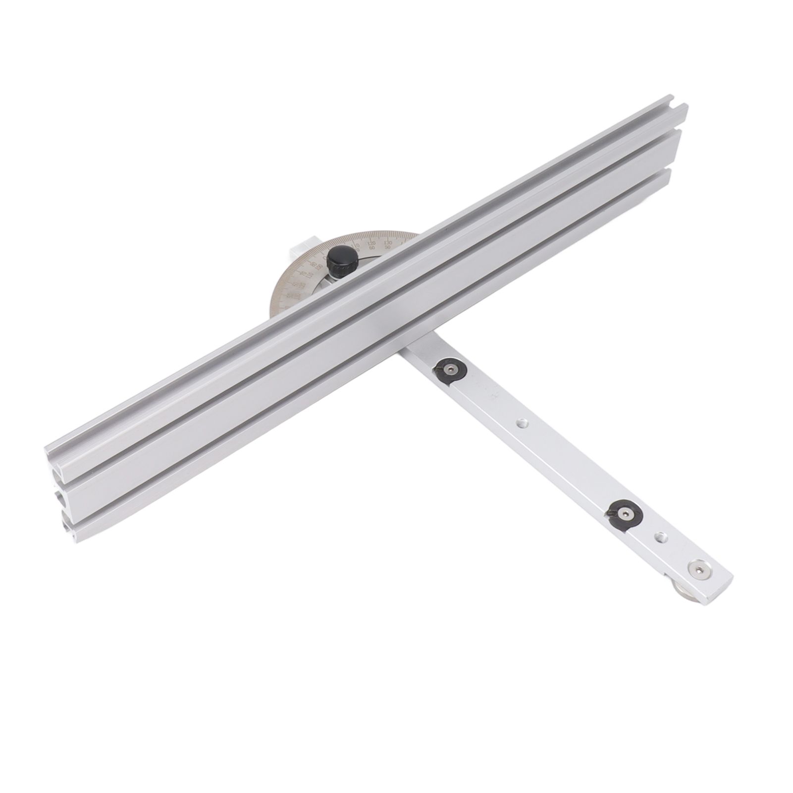 Angle Protractor Angle Finder Ruler Aluminum Alloy Protractor Woodworking Ruler Angle Measure Tool with Backstop - Image 4