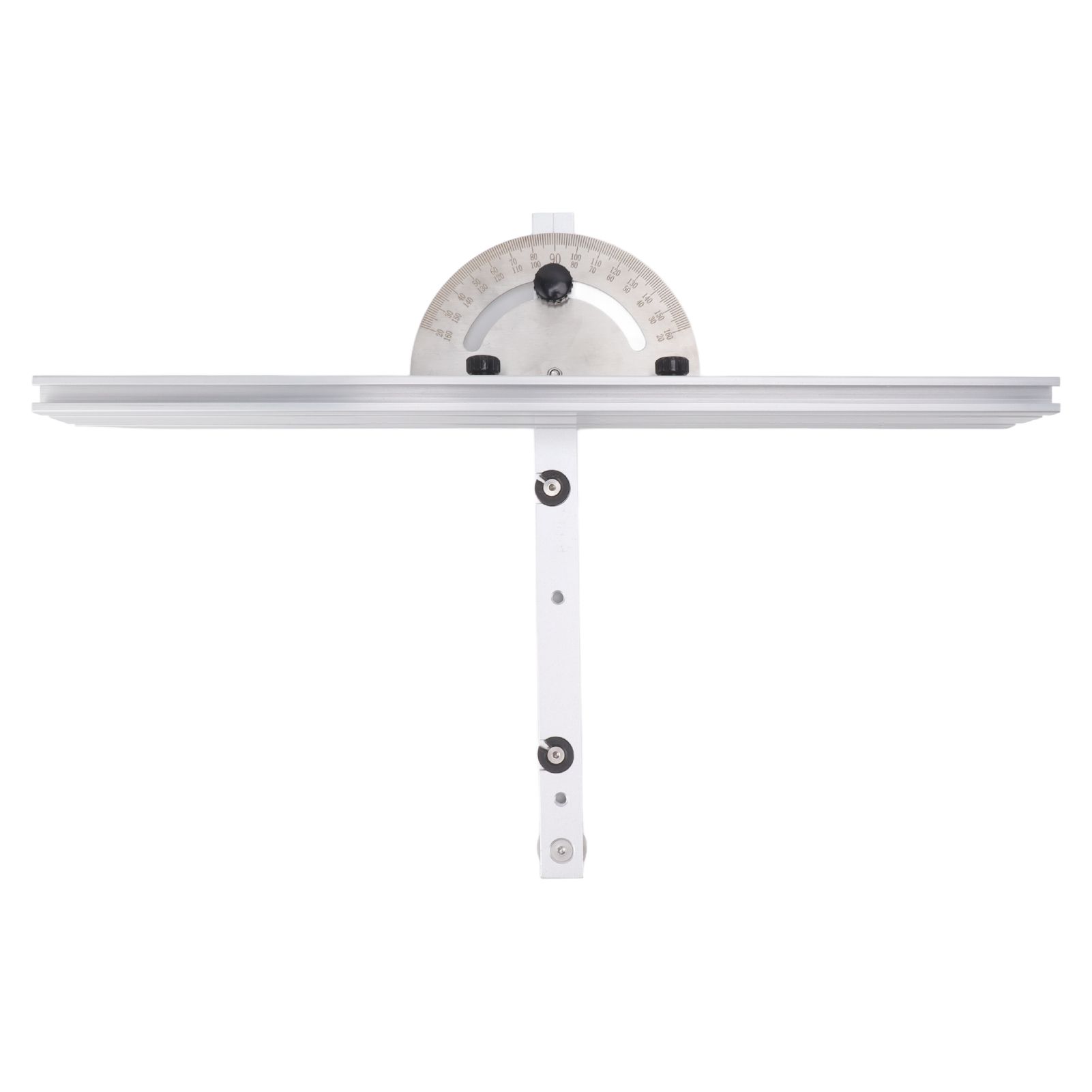Angle Protractor Angle Finder Ruler Aluminum Alloy Protractor Woodworking Ruler Angle Measure Tool with Backstop - Image 8