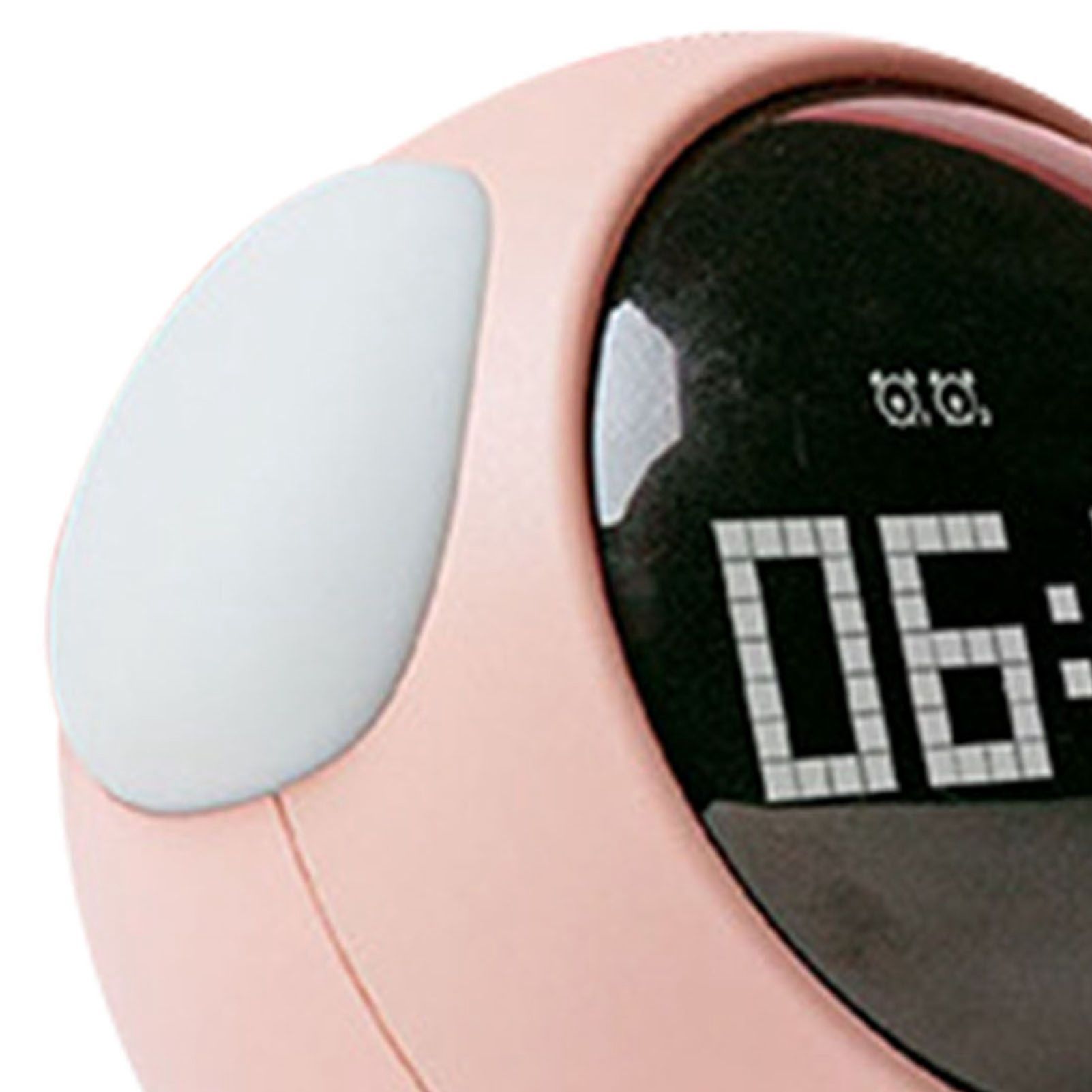 Expression Clock Cute Dog Shape Multifunctional LED Digital Alarm Clock Voice Activated Night Light Pink - Image 7