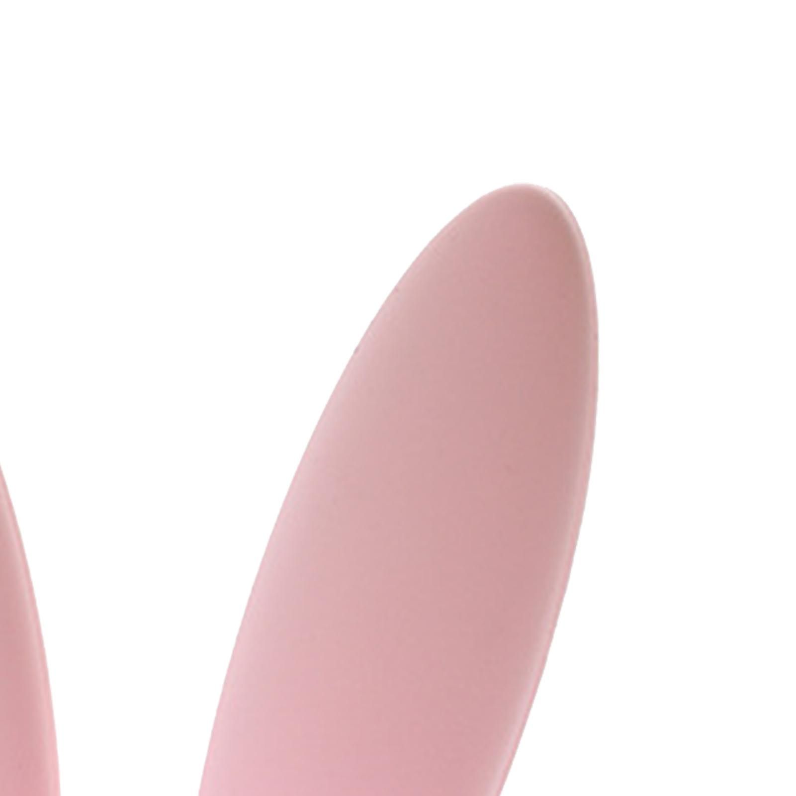 Digital Alarm Clock Cute Bunny Shape LED Night Light Luminous Digital Clock for Kids Bedroom Decor Pink - Image 7