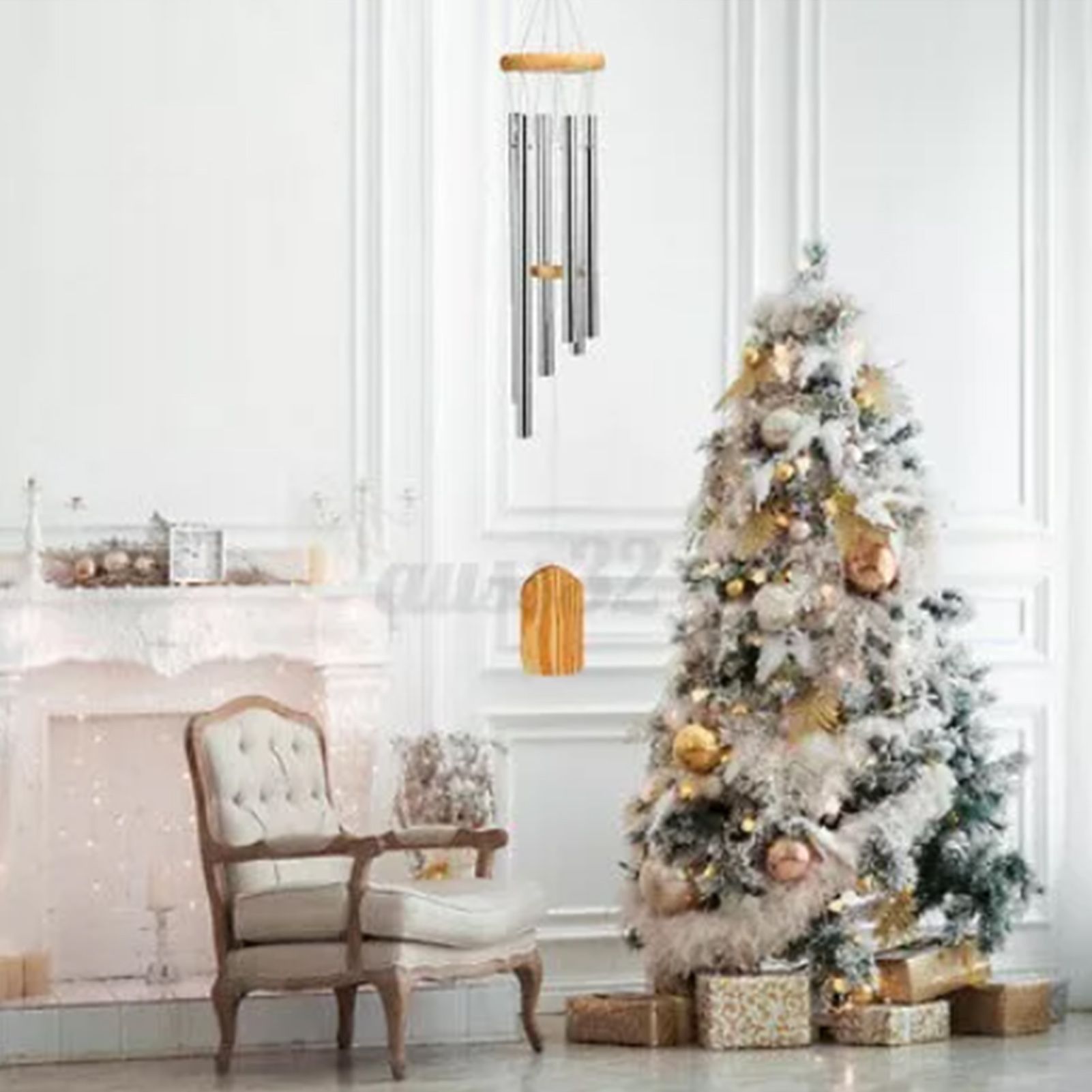 Wind Chimes Outdoor Sympathy Memorial Wind Chimes with Metal Tubes for Home Decoration - Image 8