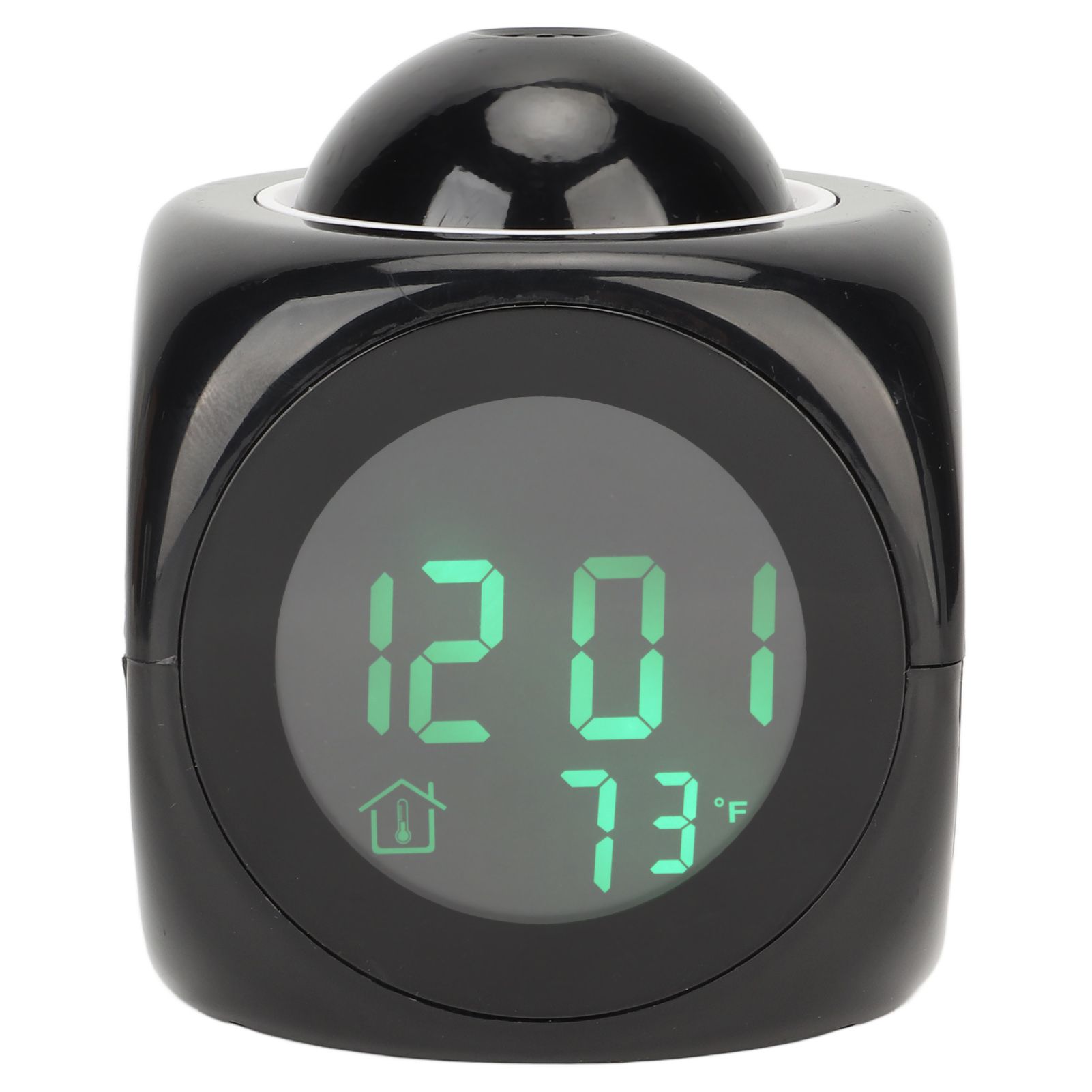 Projection Clock LED Display Projection Alarm Clock Mini Voice Timing Digital Clock Projector With USB Cable Black - Image 7