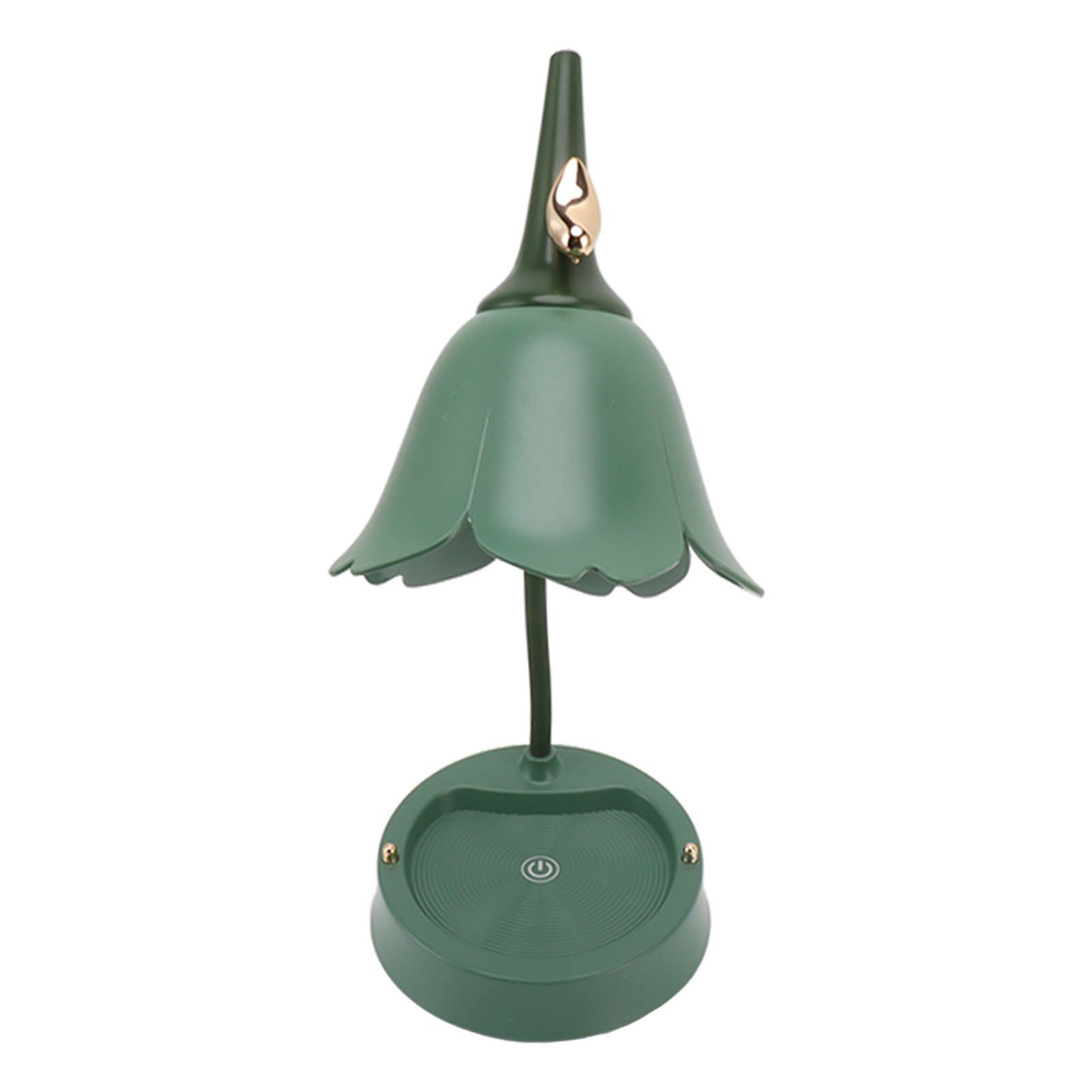 3W LED Touch Desk Lamp 3 Gear Dimmable Foldable Petal Shape Desktop Table Light USB 5V Green - Image 5