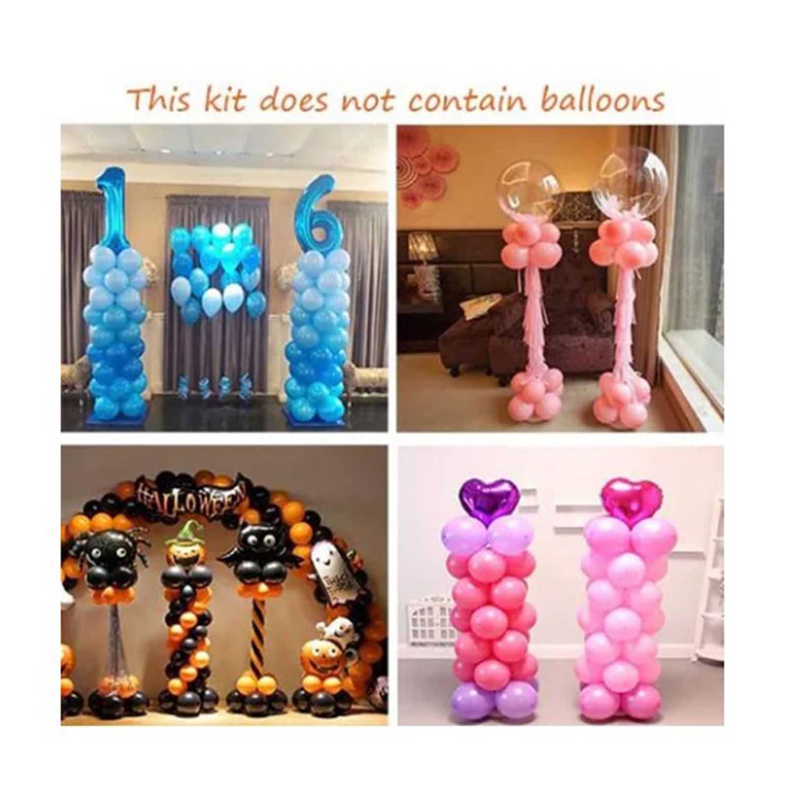 Balloon Column Kit Plastic Balloon Tower Decoration for Birthday Party Wedding Party Christmas - Image 3