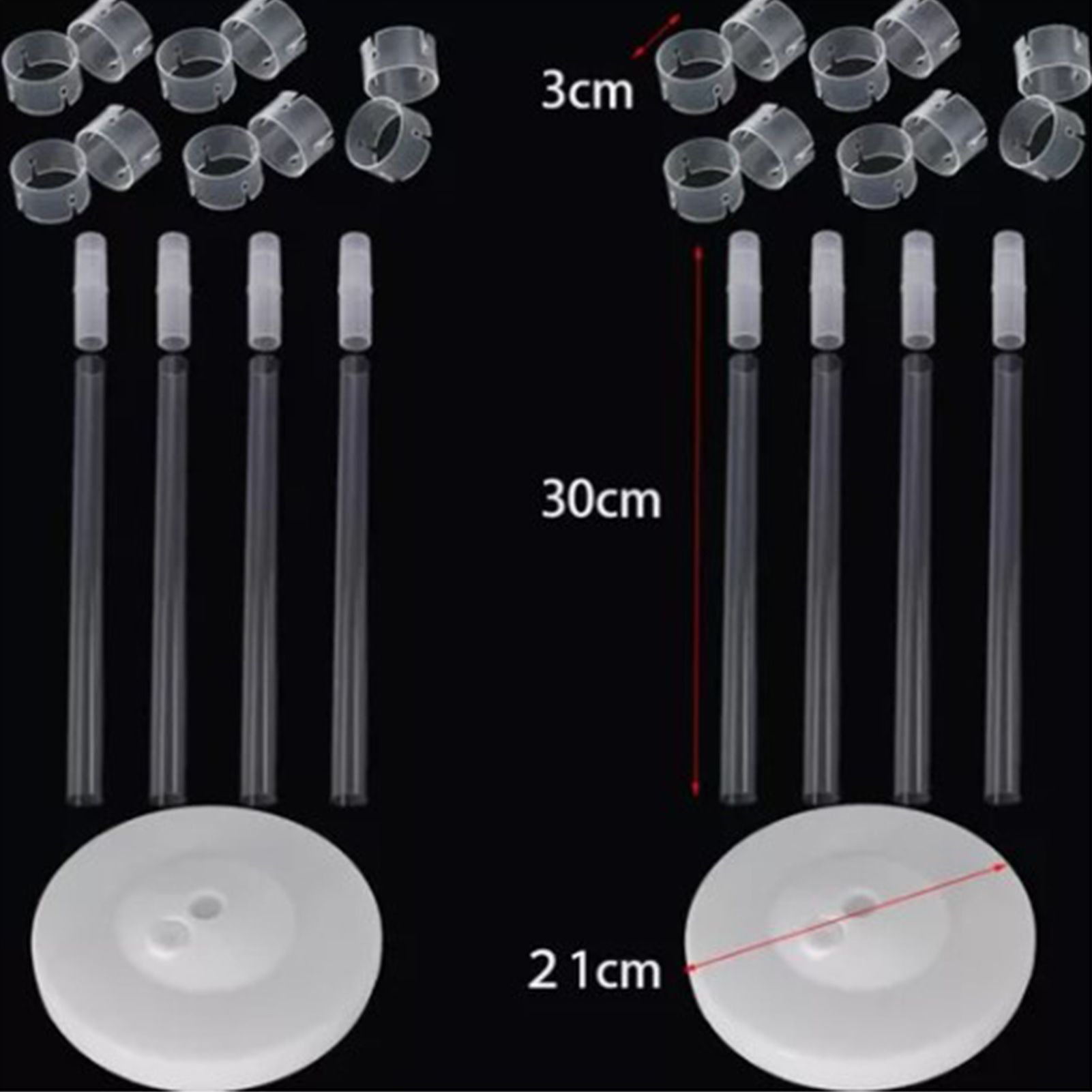 Balloon Column Kit Plastic Balloon Tower Decoration for Birthday Party Wedding Party Christmas - Image 8