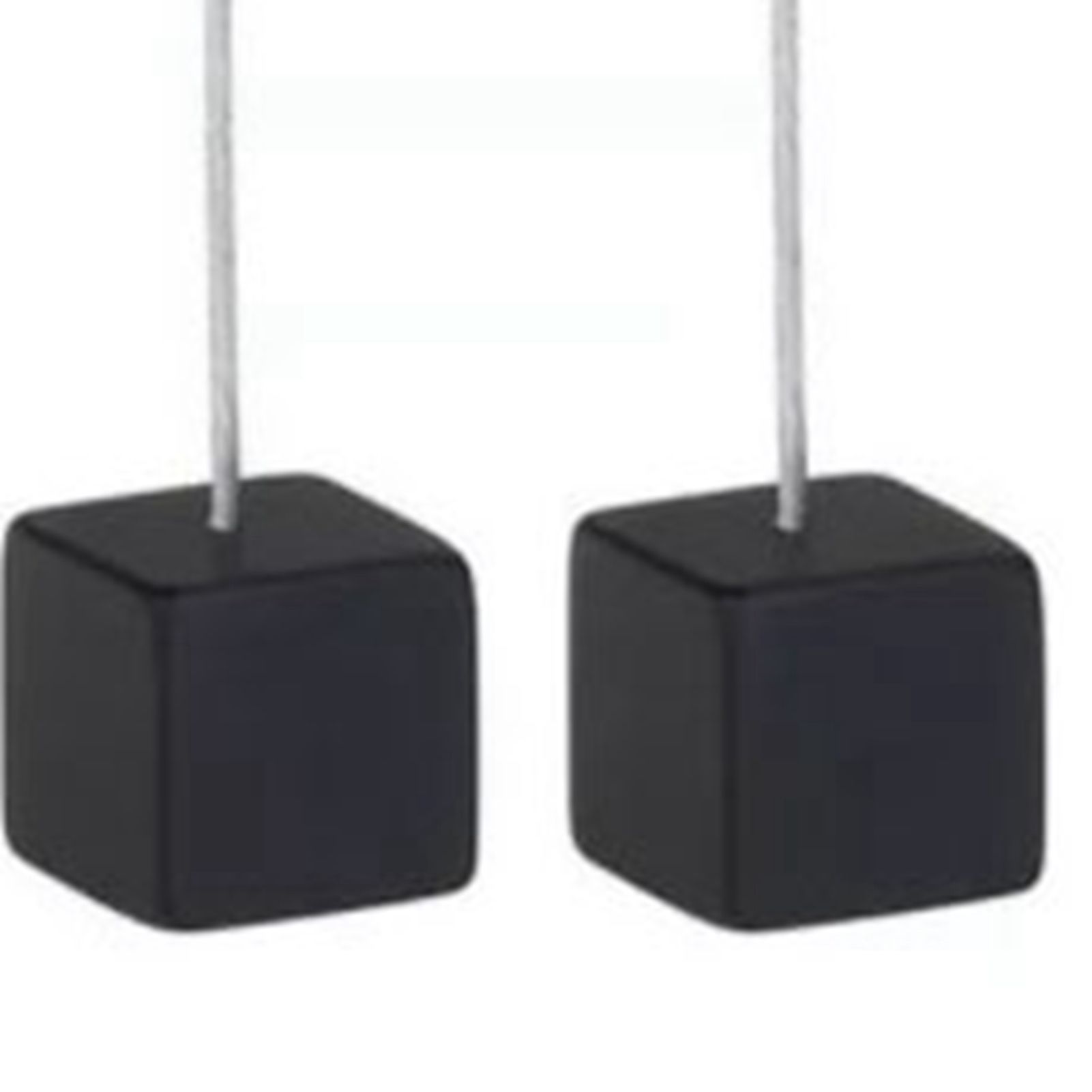 12PCS Card Holder Cube Pine Decorative Table Number Stand Memo Clip Holder for Bedside Decoration Black - Image 7
