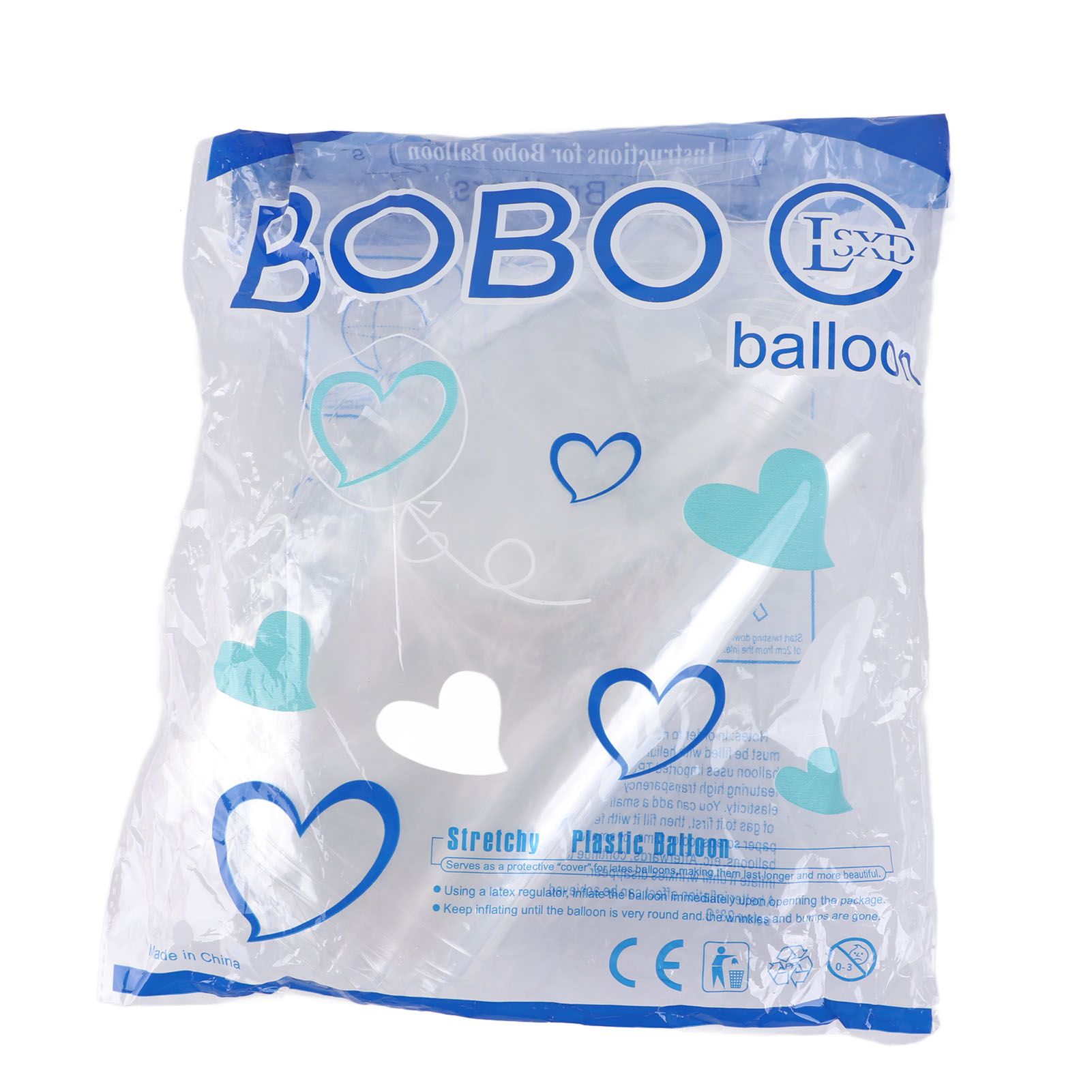 10PCS Bobo Balloons Wide Mouth Reusable Environmentally Friendly Transparent for Wedding Birthday Party - Image 1
