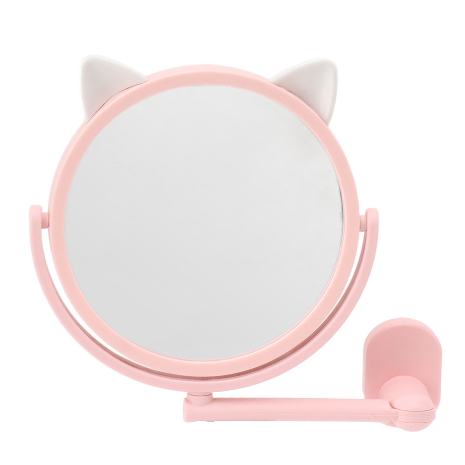 Makeup Mirror 16.5cm Diameter Clear Image Cosmetic Mirror Wall Mirror for Bathroom - Image 2