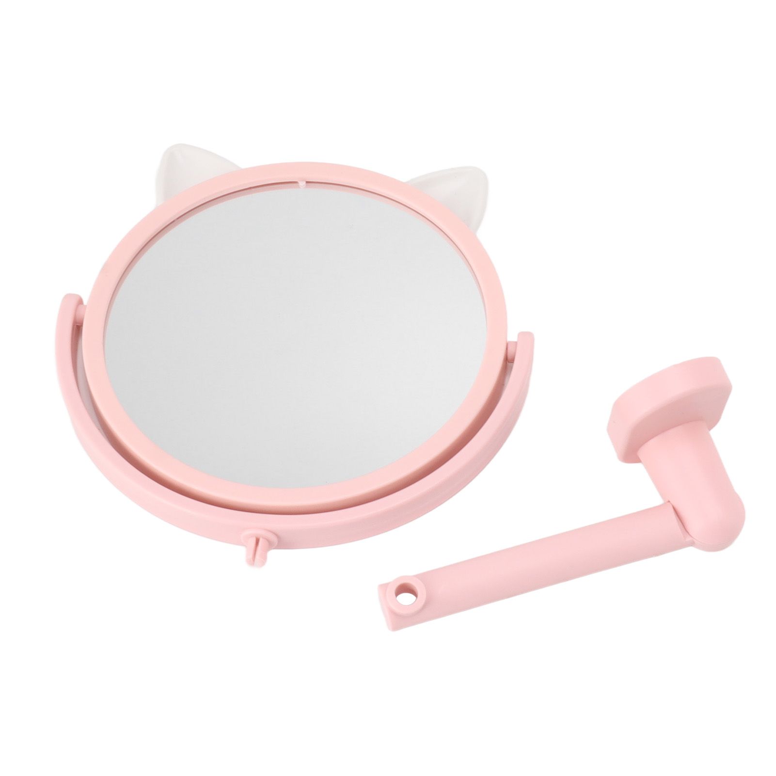 Makeup Mirror 16.5cm Diameter Clear Image Cosmetic Mirror Wall Mirror for Bathroom - Image 3