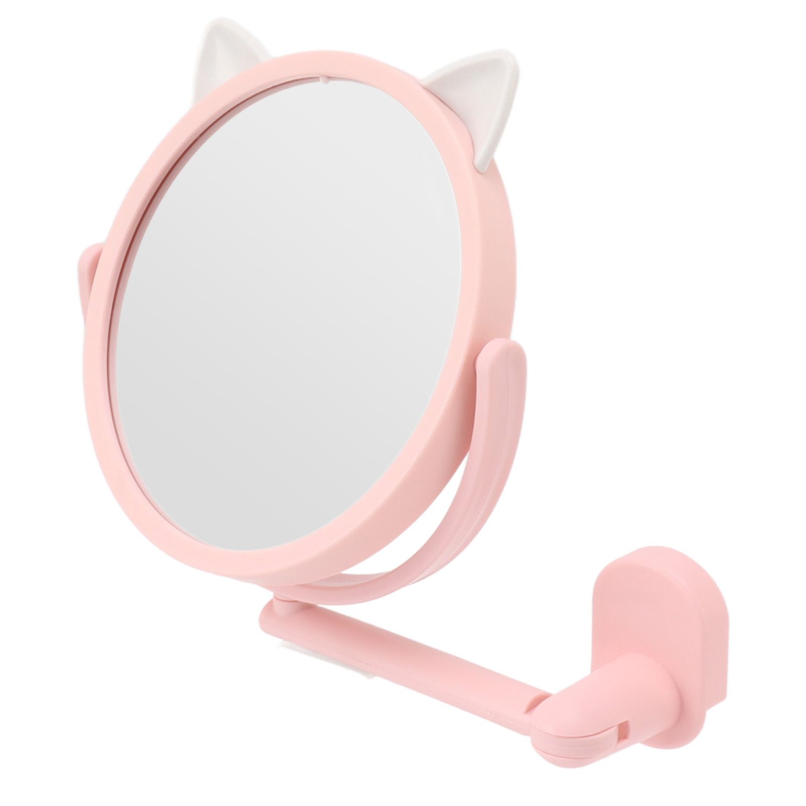 Makeup Mirror 16.5cm Diameter Clear Image Cosmetic Mirror Wall Mirror for Bathroom - Image 6