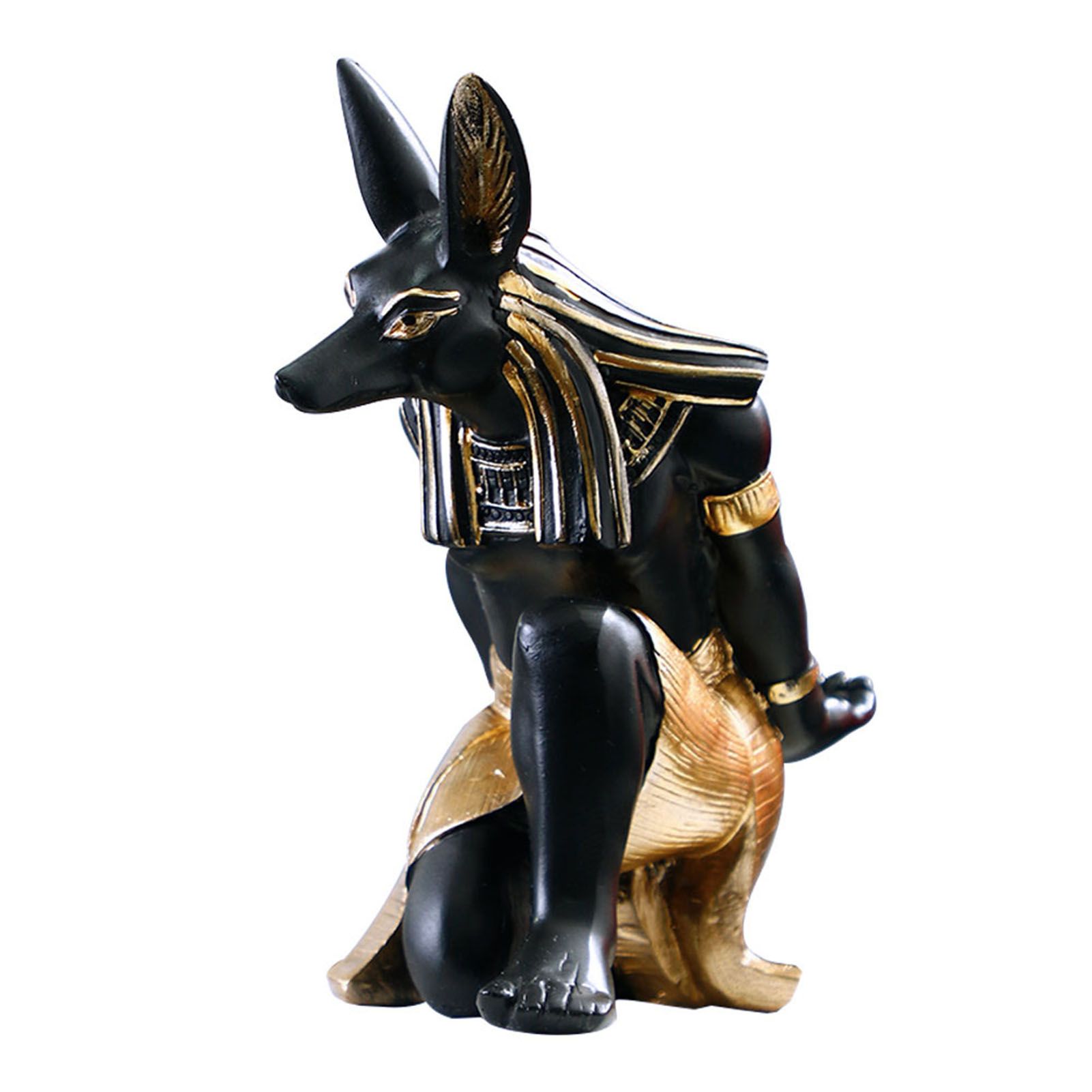 Creative Wine Rack Synthetic Resin Innovative Wine Rack Holder Single Bottle Wine Stand Table Ornament Anubis - Image 1
