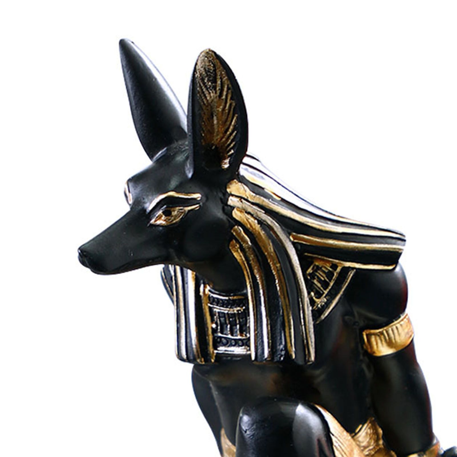 Creative Wine Rack Synthetic Resin Innovative Wine Rack Holder Single Bottle Wine Stand Table Ornament Anubis - Image 7