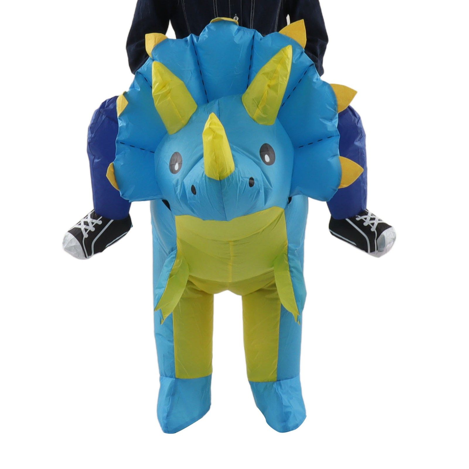 Inflatable Dinosaur Costume Halloween Cosplay Costume Party Riding Triangle Dinosaur Inflatable Doll Suit Adults 160‑190cm - Image 3