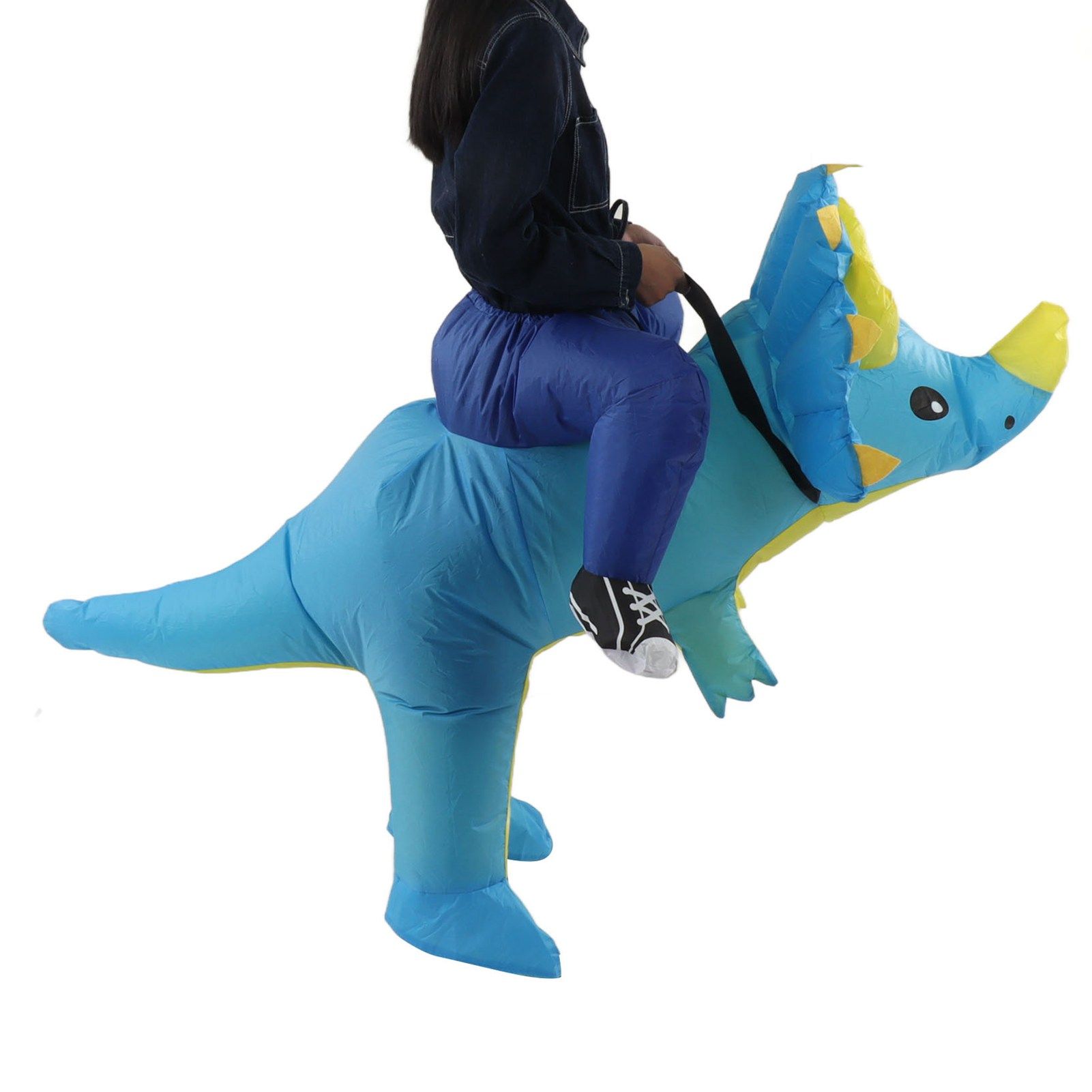 Inflatable Dinosaur Costume Halloween Cosplay Costume Party Riding Triangle Dinosaur Inflatable Doll Suit Adults 160‑190cm - Image 4