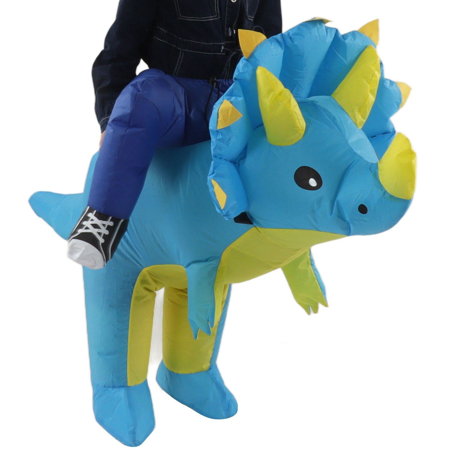 Inflatable Dinosaur Costume Halloween Cosplay Costume Party Riding Triangle Dinosaur Inflatable Doll Suit Adults 160‑190cm - Image 5