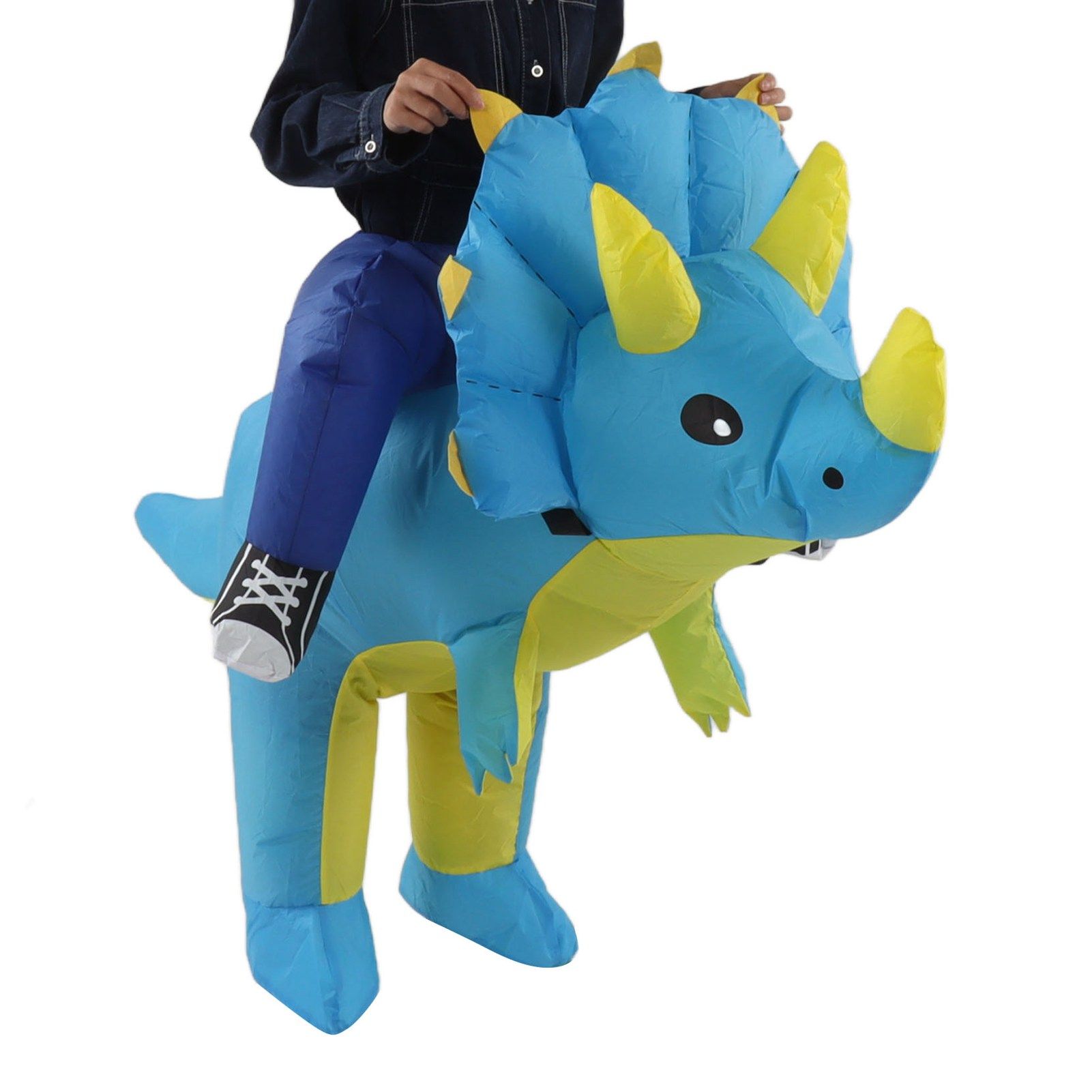 Inflatable Dinosaur Costume Halloween Cosplay Costume Party Riding Triangle Dinosaur Inflatable Doll Suit Adults 160‑190cm - Image 6