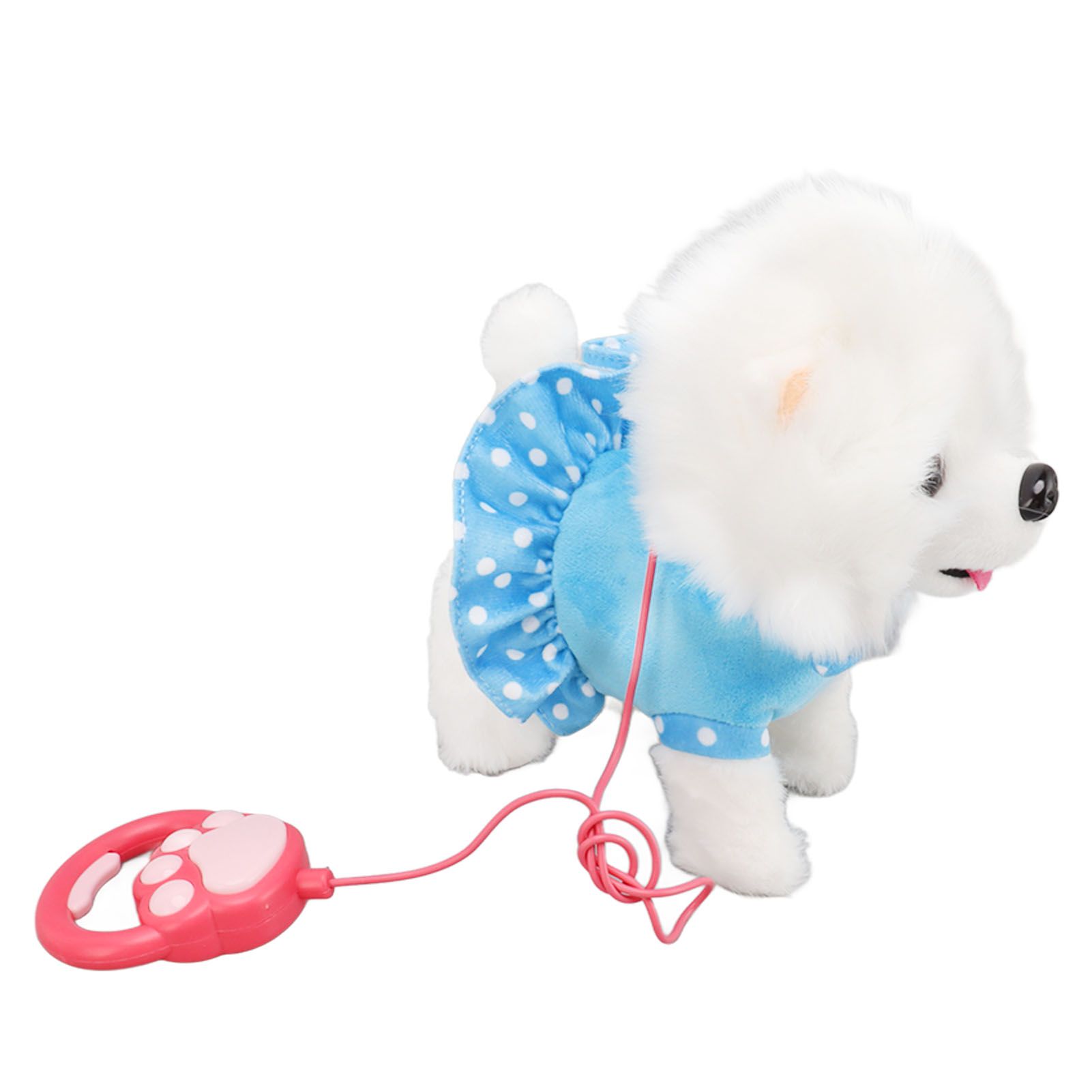Electronic Plush Dog Interactive Puppy Singing Walking Toy with Remote Control Leash Kids Toddler Birthday Gifts Blue - Image 2