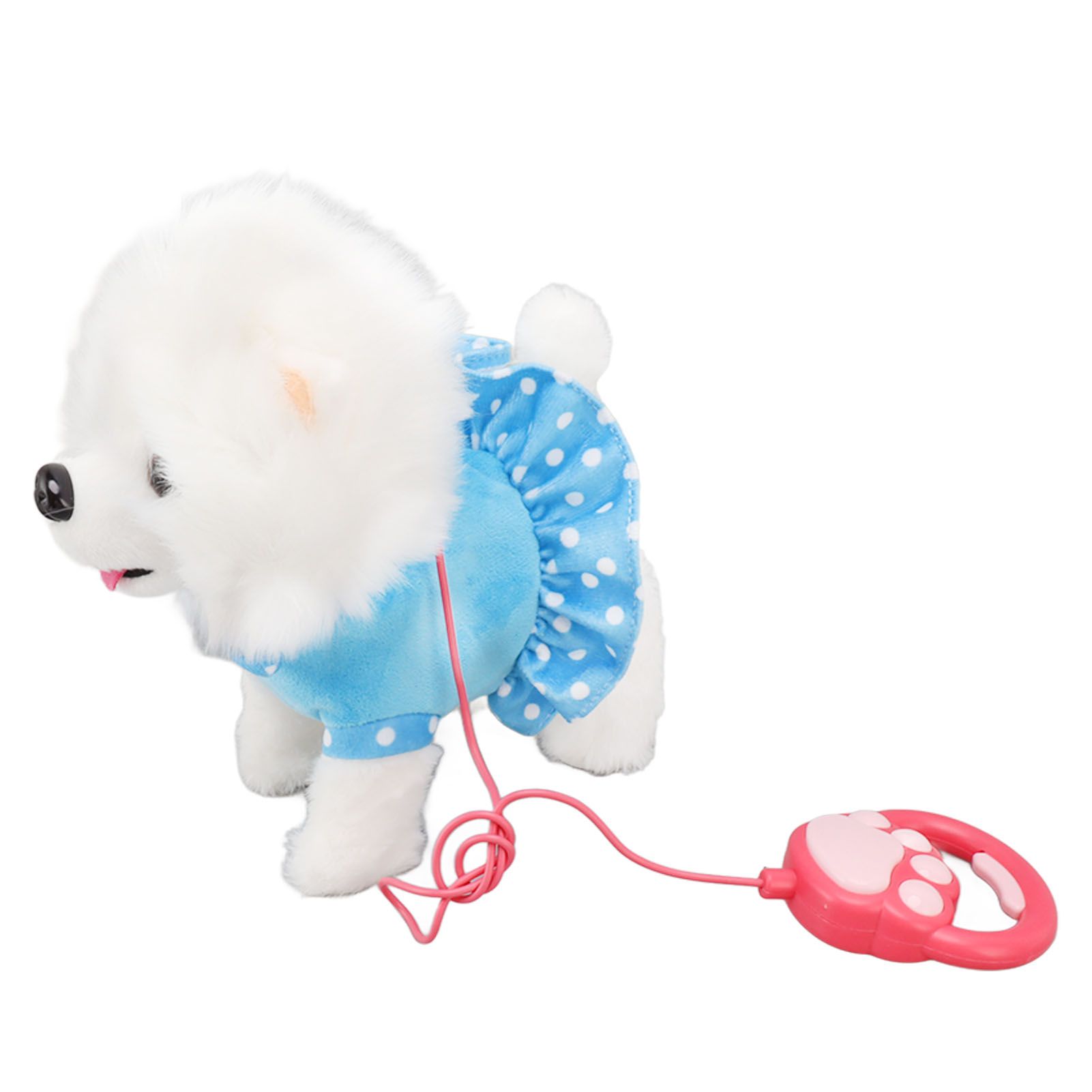 Electronic Plush Dog Interactive Puppy Singing Walking Toy with Remote Control Leash Kids Toddler Birthday Gifts Blue - Image 3