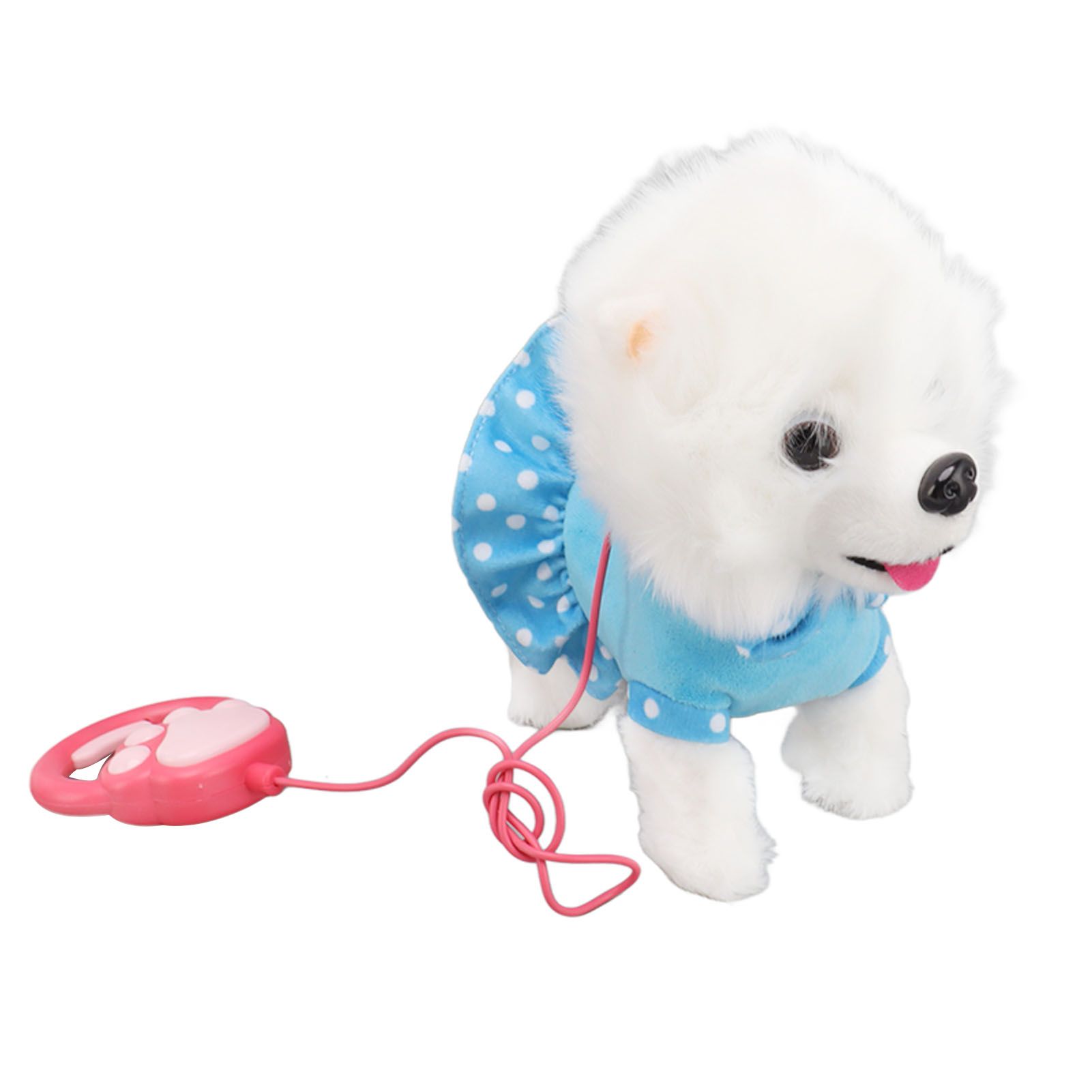 Electronic Plush Dog Interactive Puppy Singing Walking Toy with Remote Control Leash Kids Toddler Birthday Gifts Blue - Image 4