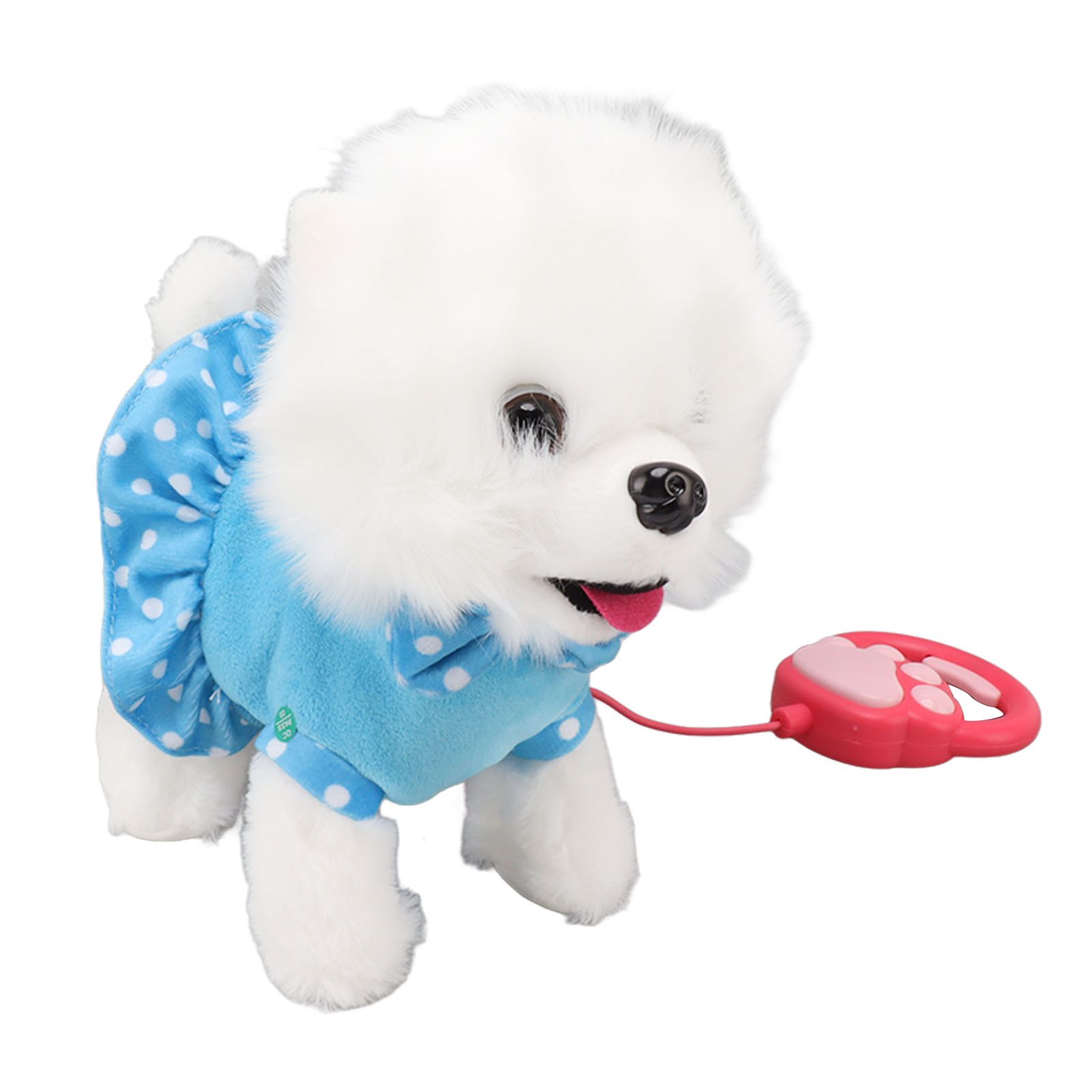 Electronic Plush Dog Interactive Puppy Singing Walking Toy with Remote Control Leash Kids Toddler Birthday Gifts Blue - Image 6