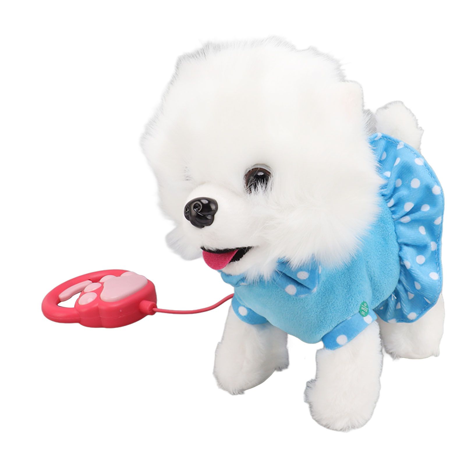 Electronic Plush Dog Interactive Puppy Singing Walking Toy with Remote Control Leash Kids Toddler Birthday Gifts Blue - Image 7