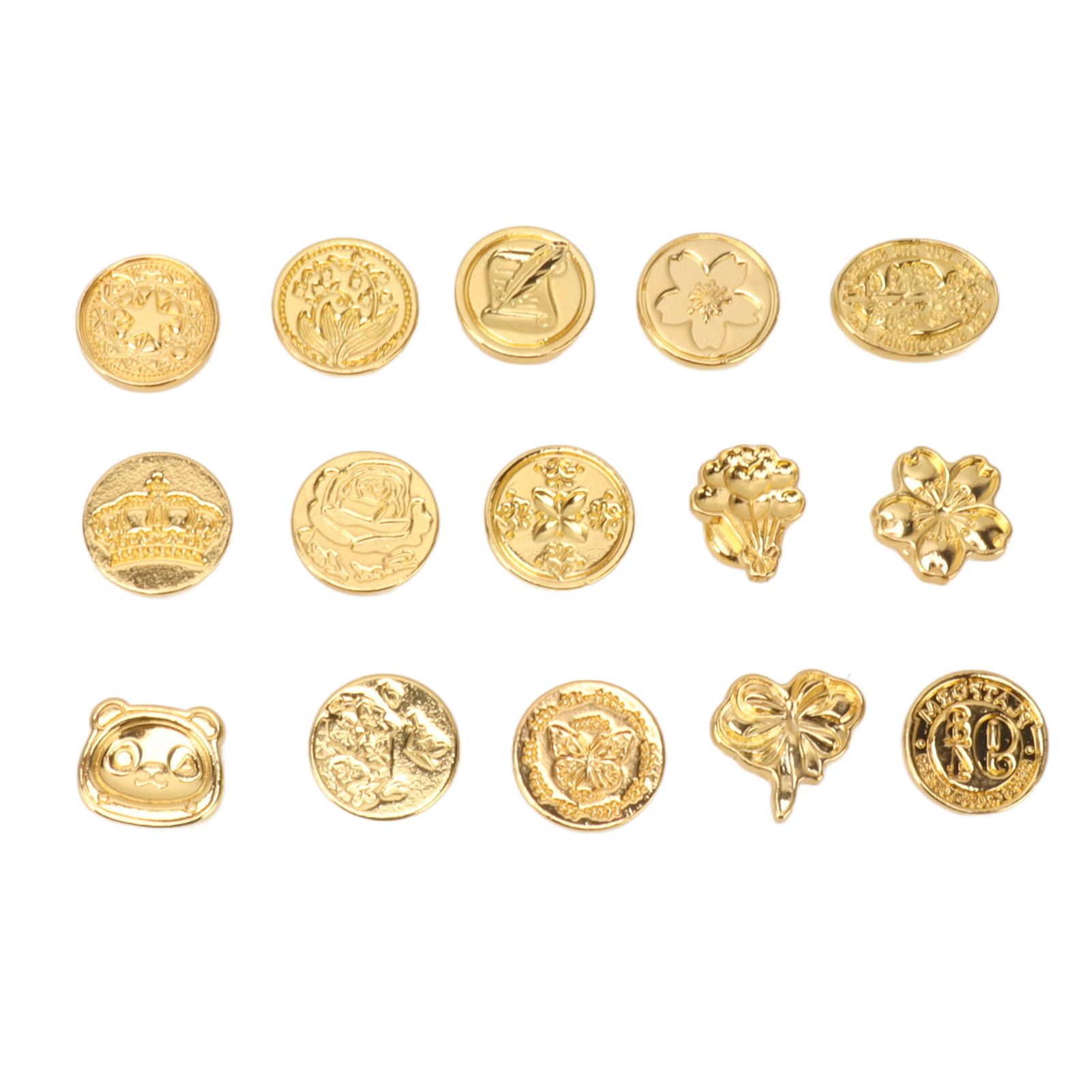 15pcs Wax Sealing Stamp Set Creative Special Shaped Sealing Wax Stamp Heads for Cards Envelopes Invitations Gift Packaging - Image 3