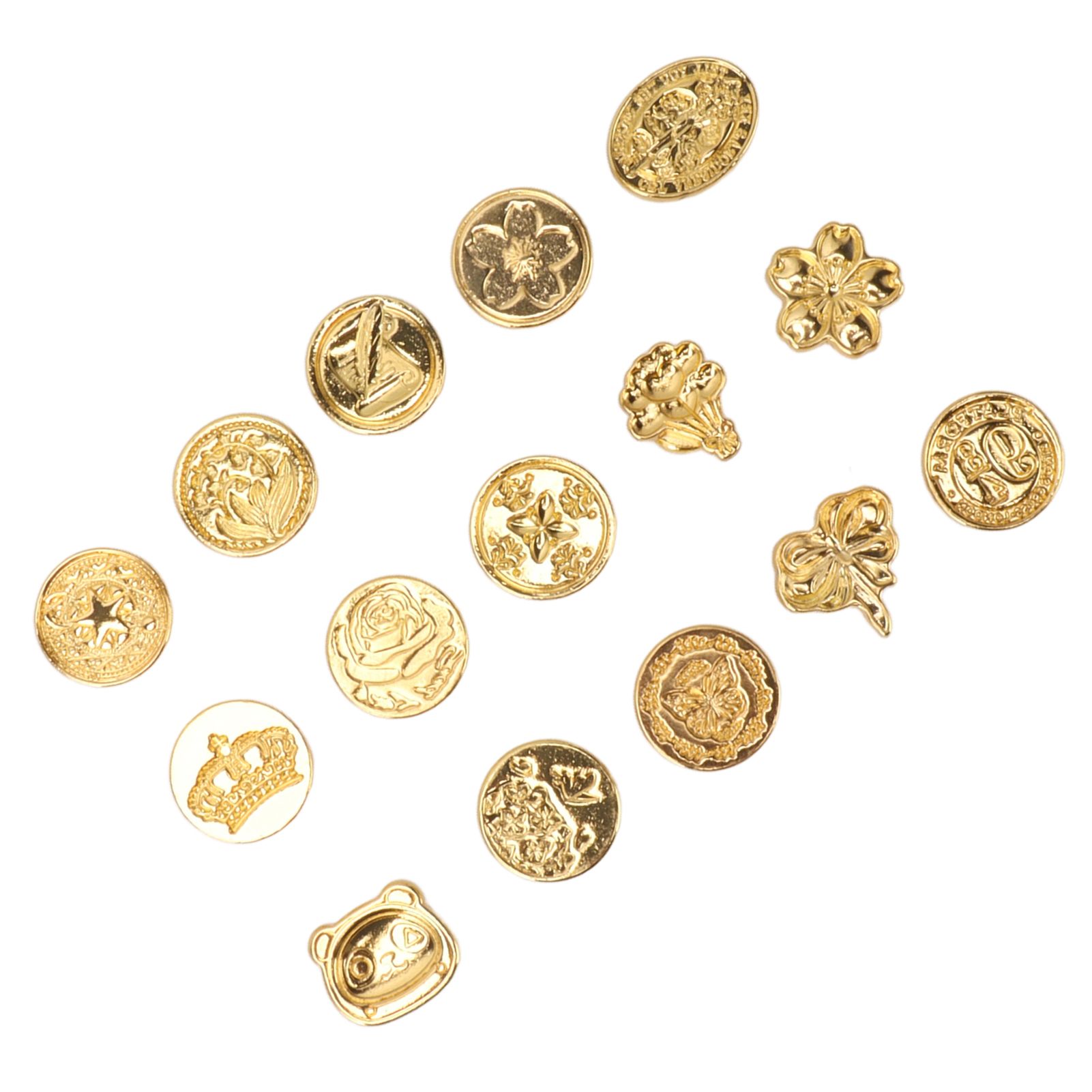 15pcs Wax Sealing Stamp Set Creative Special Shaped Sealing Wax Stamp Heads for Cards Envelopes Invitations Gift Packaging - Image 4