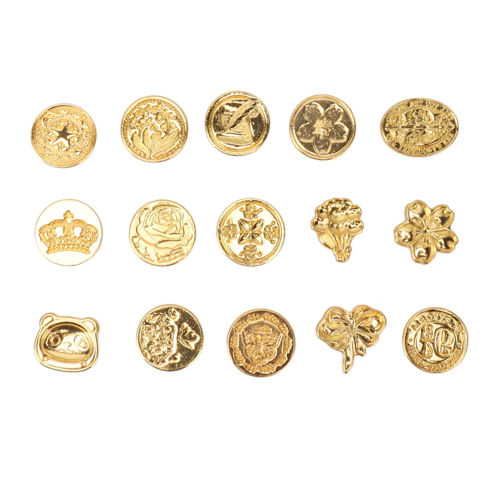 15pcs Wax Sealing Stamp Set Creative Special Shaped Sealing Wax Stamp Heads for Cards Envelopes Invitations Gift Packaging - Image 6