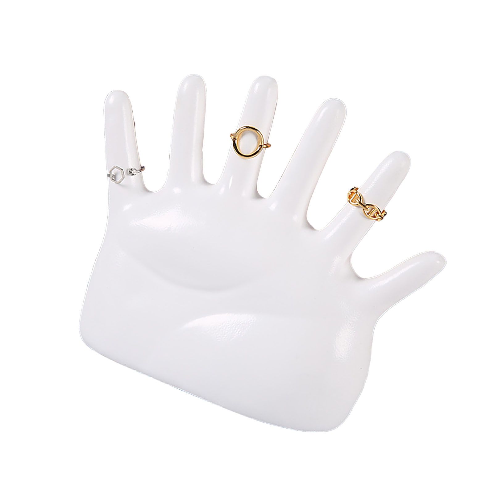 Ring Hand Holder All Round Display Fade Resistant Exquisite Hand Jewelry Display Stand for Bracelets Watches White - Image 2