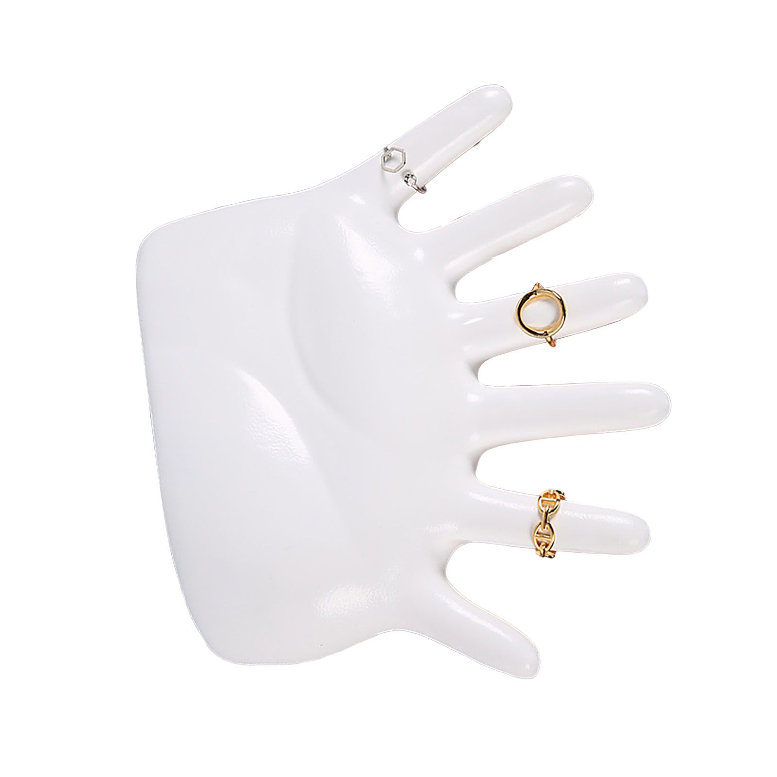 Ring Hand Holder All Round Display Fade Resistant Exquisite Hand Jewelry Display Stand for Bracelets Watches White - Image 6