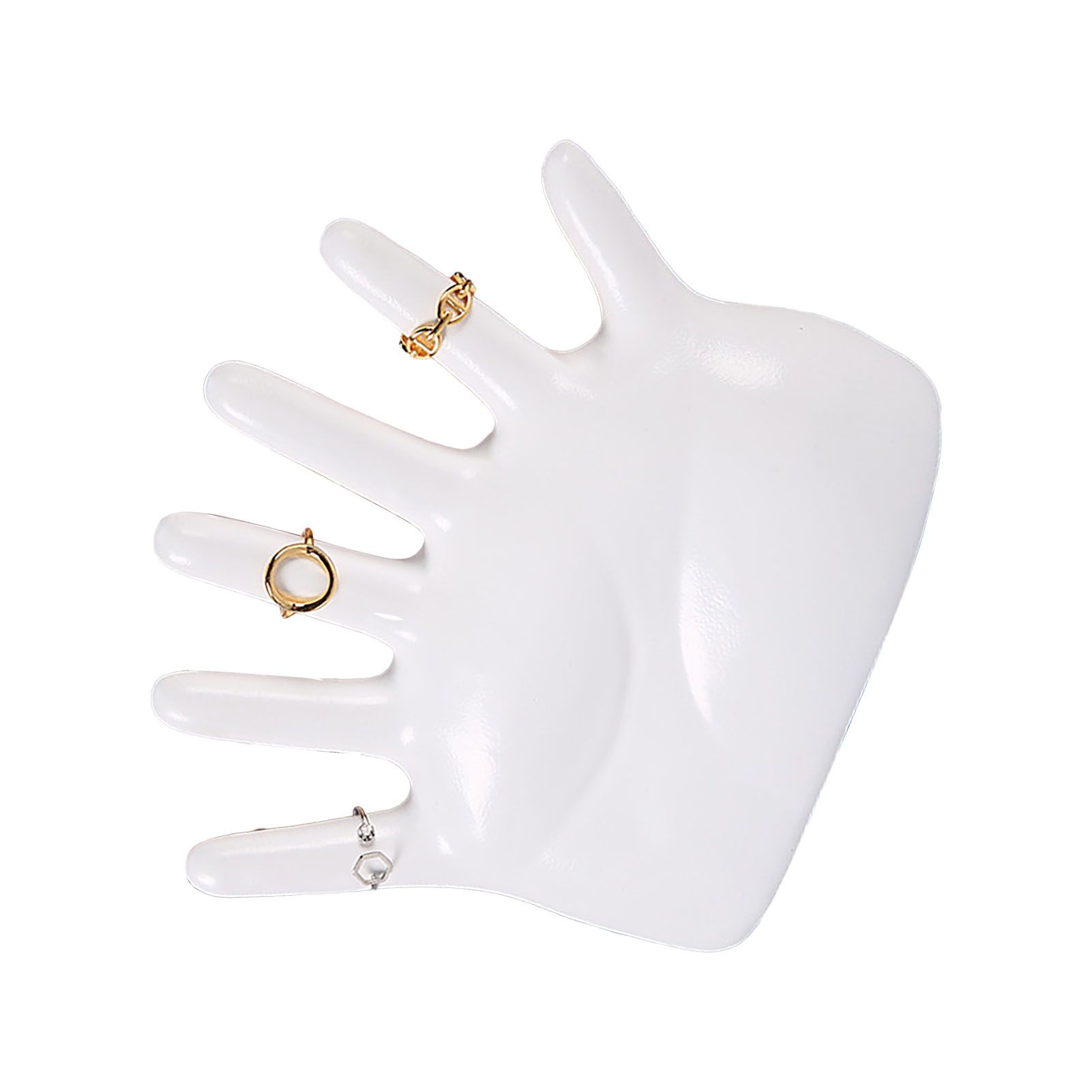 Ring Hand Holder All Round Display Fade Resistant Exquisite Hand Jewelry Display Stand for Bracelets Watches White - Image 7