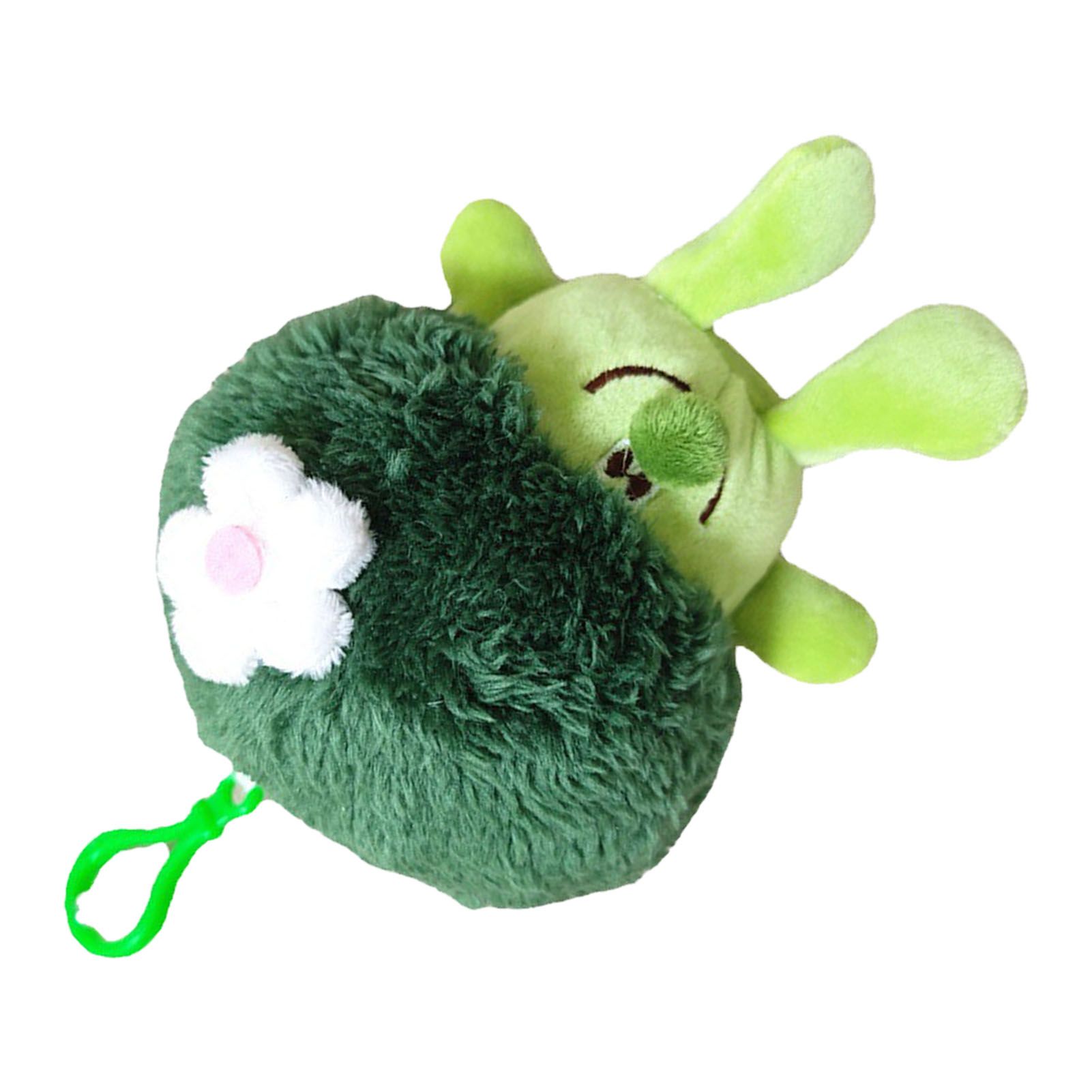 Plush Pendant Cute Broccoli Shape Stuffed Toy PP Cotton Vegetable Pendant for Keychain Keyring Bag Large - Image 4
