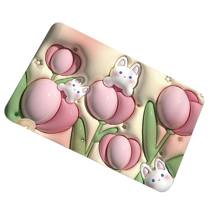 Diatomaceous Earth Floor Mat 3D Visual Water Absorbent Fast Drying Floor Mat for Bathroom H22 - Image 4