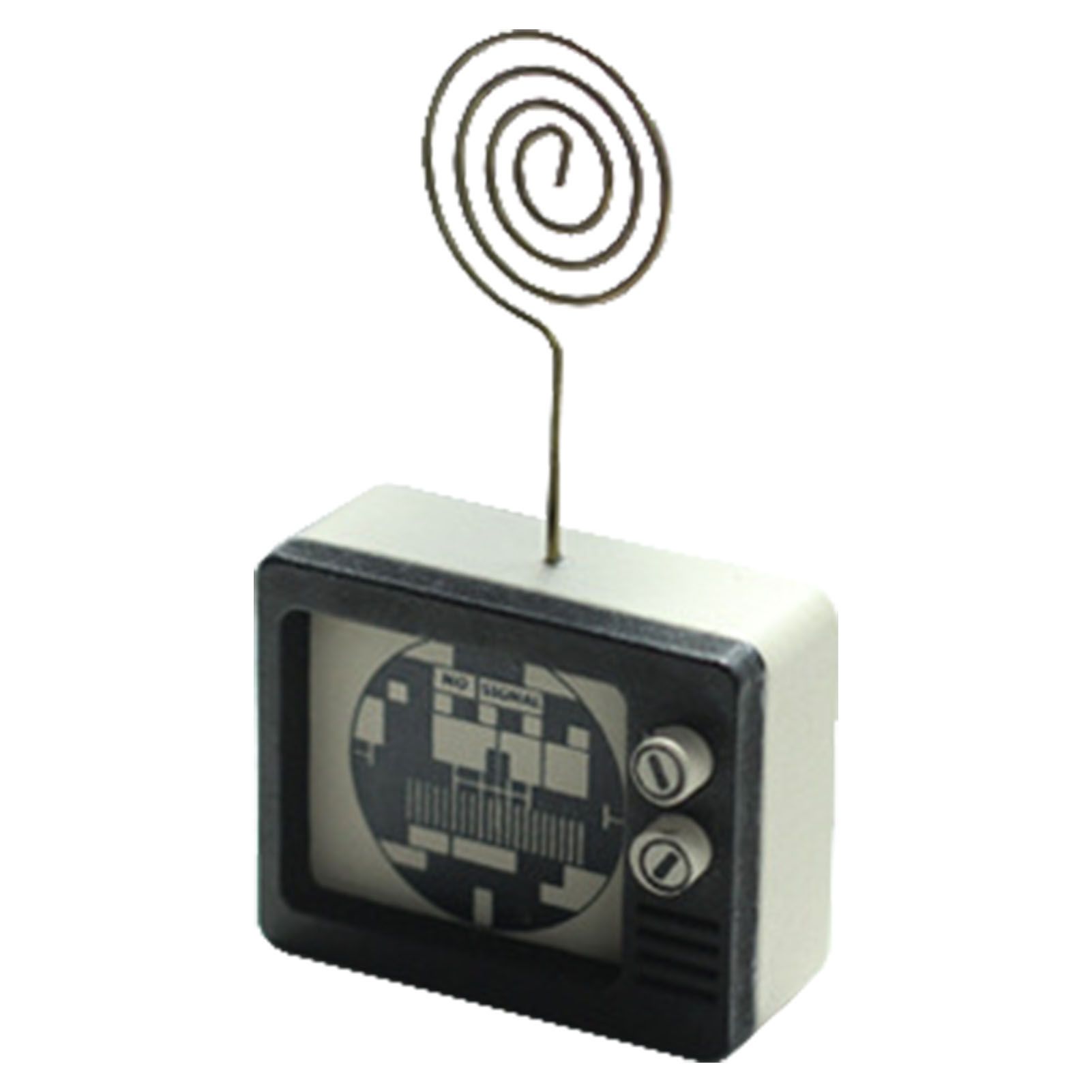 Place Card Holder Cute Shape Retro Wood Table Picture Holder Card Holder Memo Clip Holder for Home and Office TV - Image 1