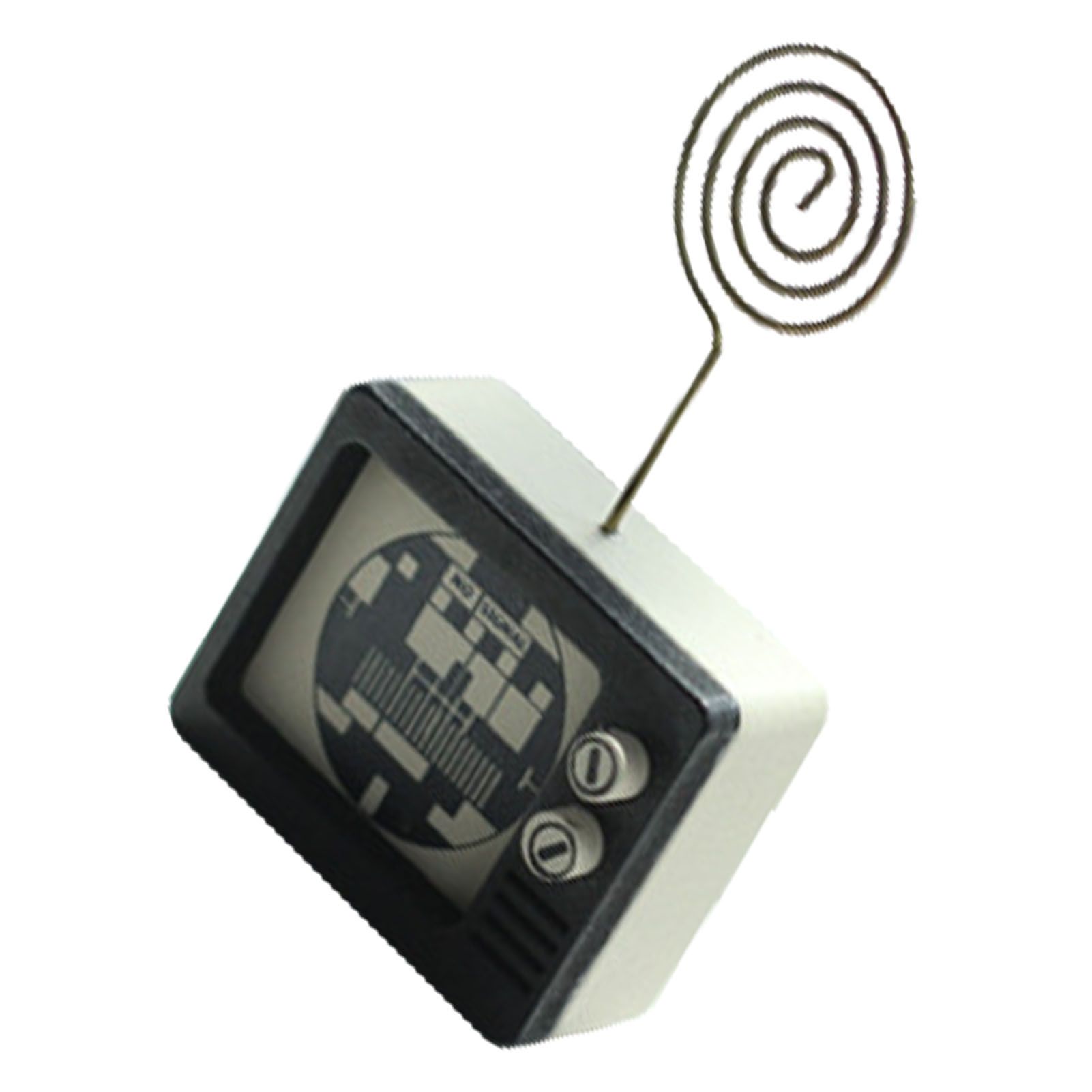 Place Card Holder Cute Shape Retro Wood Table Picture Holder Card Holder Memo Clip Holder for Home and Office TV - Image 2
