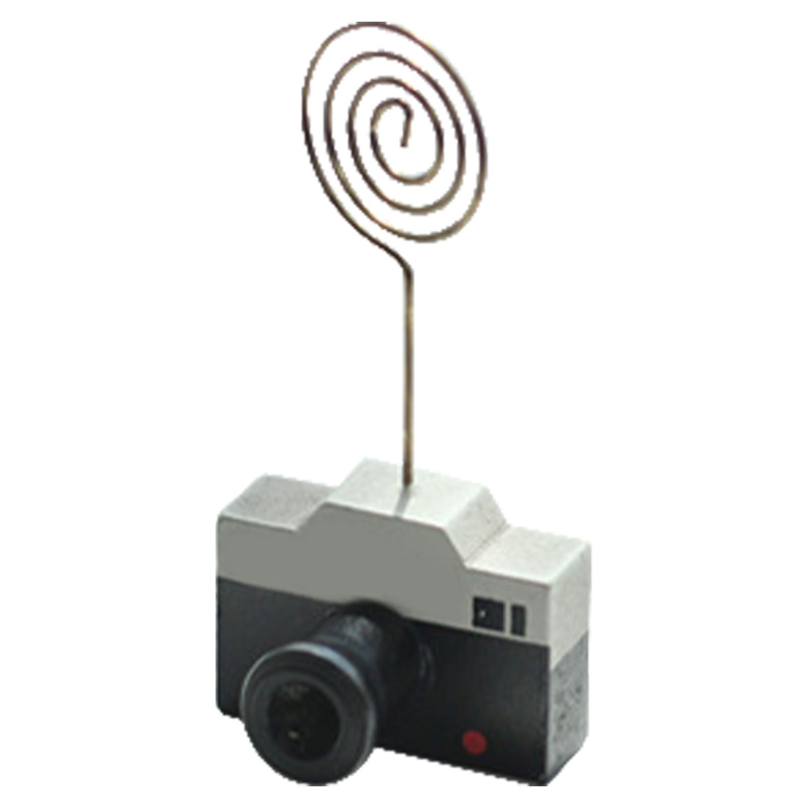 Place Card Holder Cute Shape Retro Wood Table Picture Holder Card Holder Memo Clip Holder for Home and Office Camera - Image 1