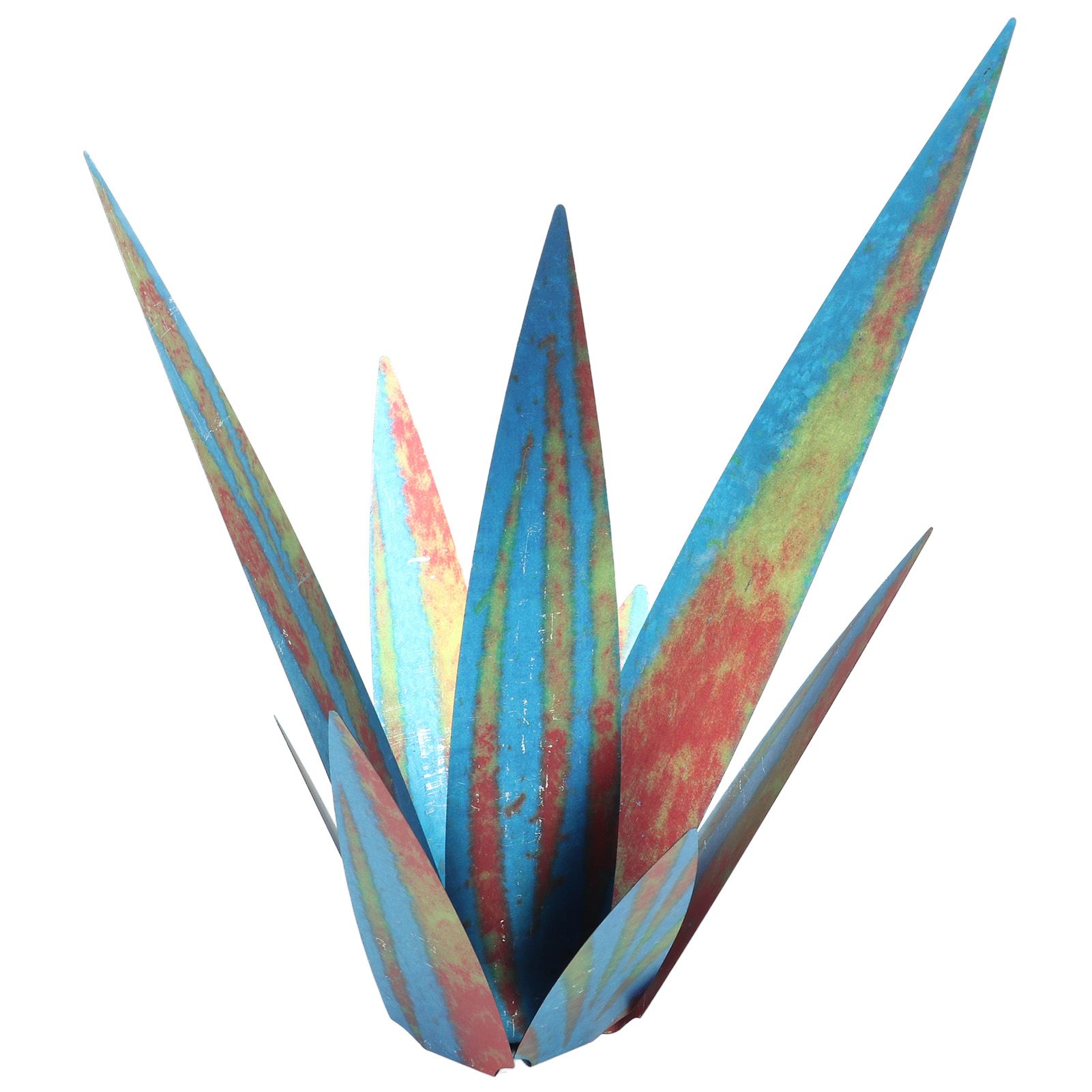 Tequila Sculpture Iron Plant Decor Metallic Luster Home Decoration for Patio Garden - Image 5