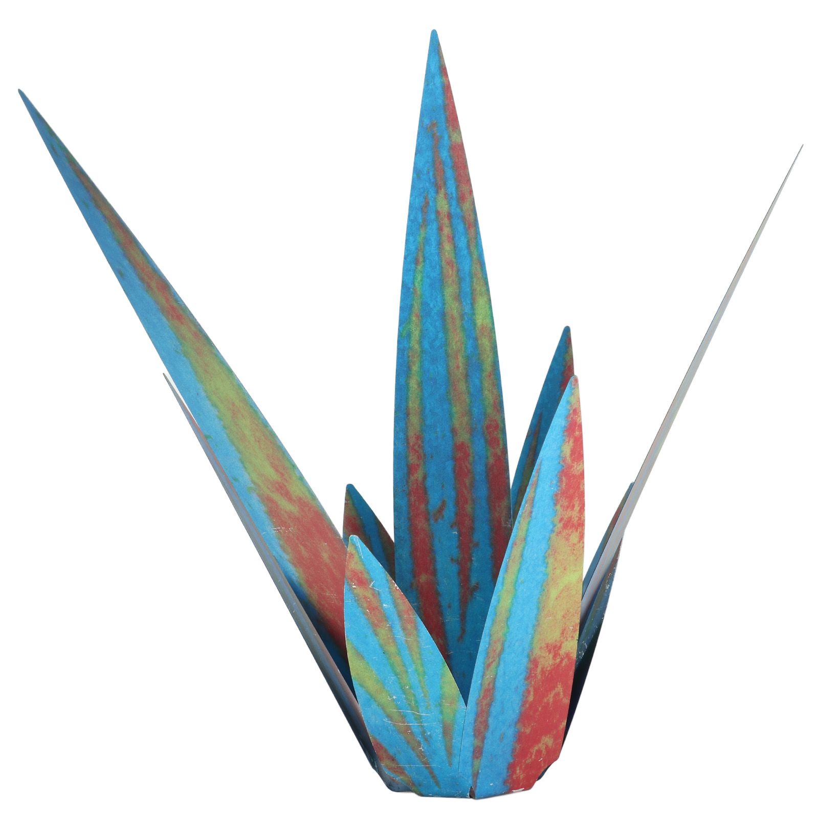 Tequila Sculpture Iron Plant Decor Metallic Luster Home Decoration for Patio Garden - Image 6