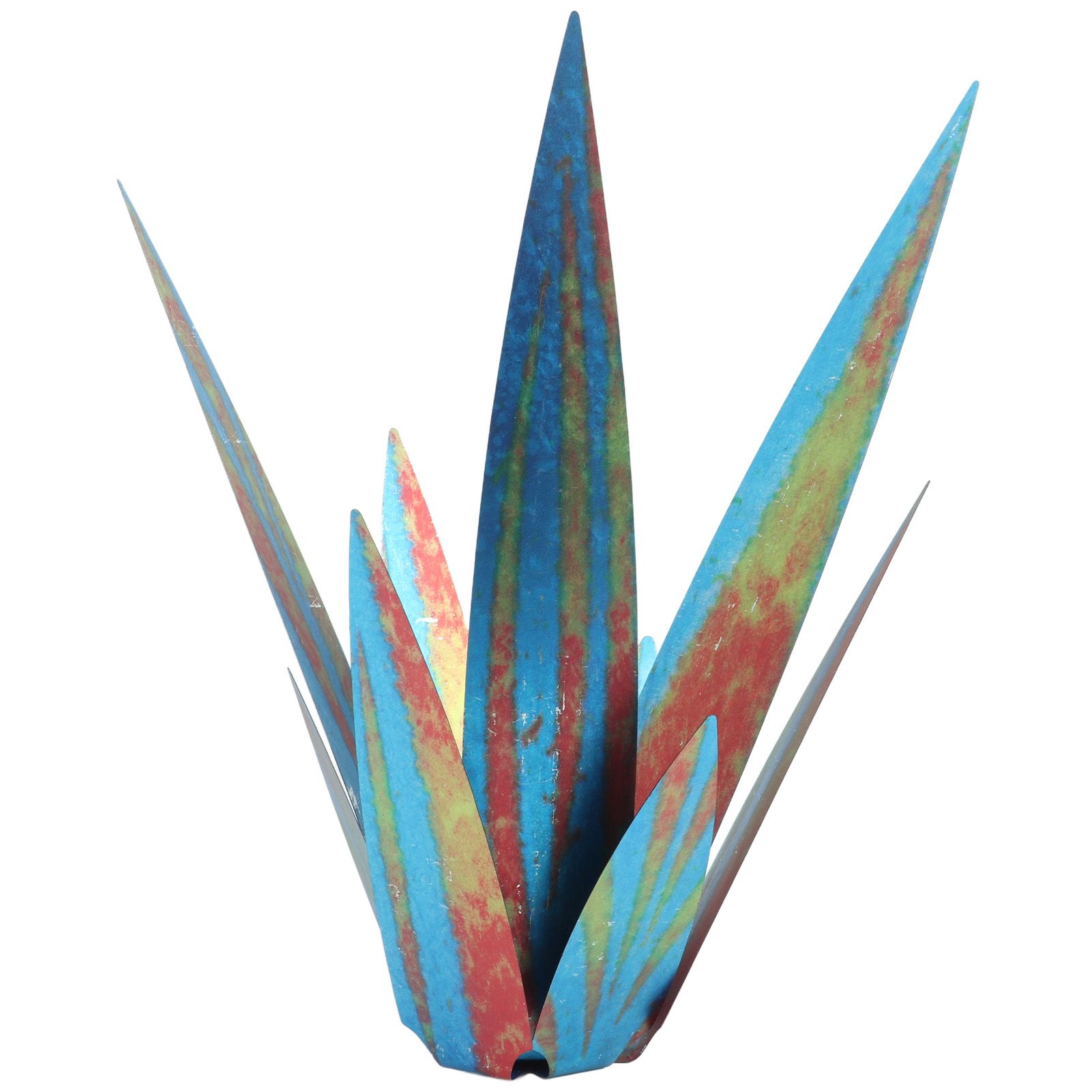 Tequila Sculpture Iron Plant Decor Metallic Luster Home Decoration for Patio Garden - Image 7